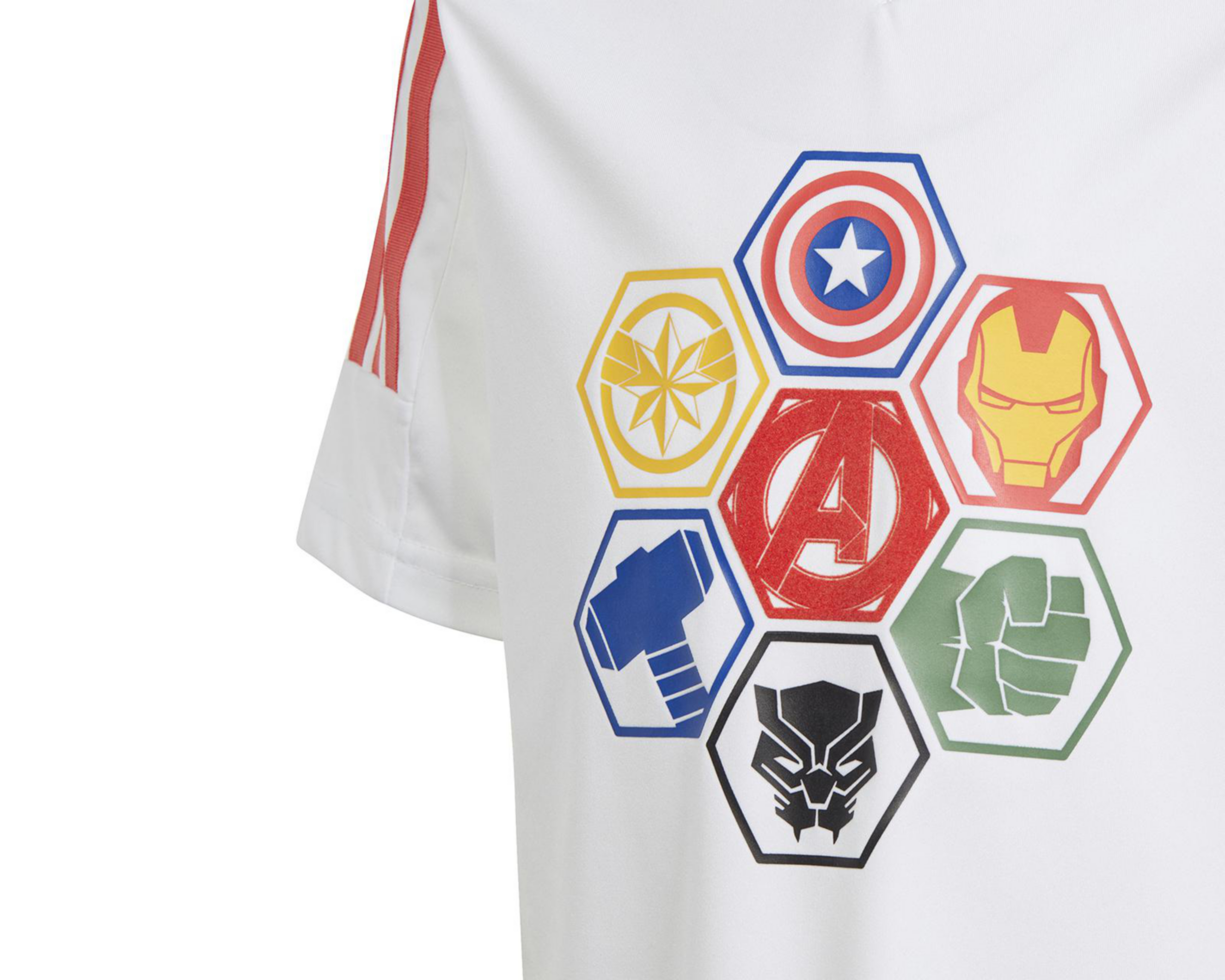 Foto 4 pulgar | Playera Adidas Marvel Deportiva para Niño
