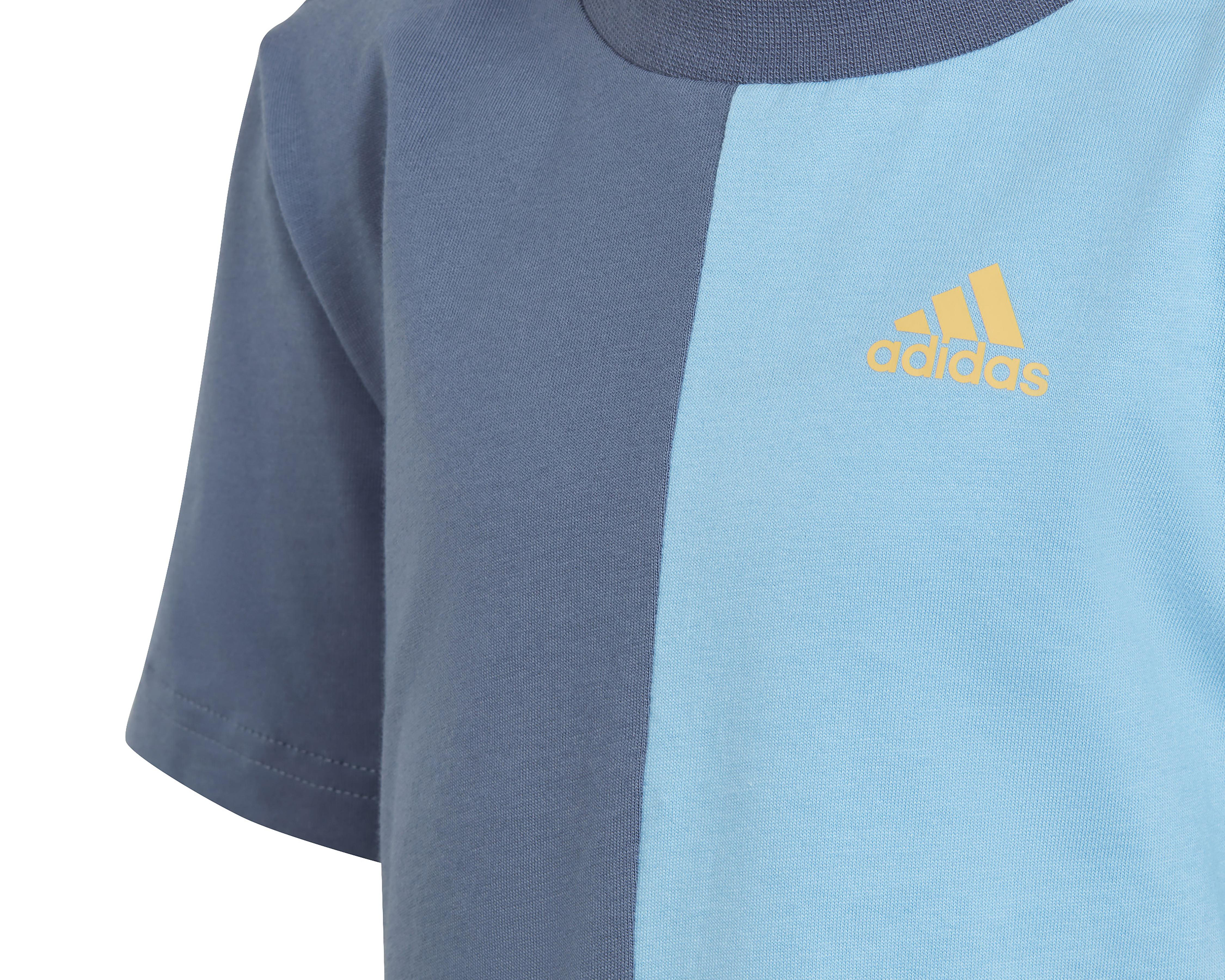 Foto 4 | Conjunto Deportivo Adidas de Algodón para Niño 2 Piezas