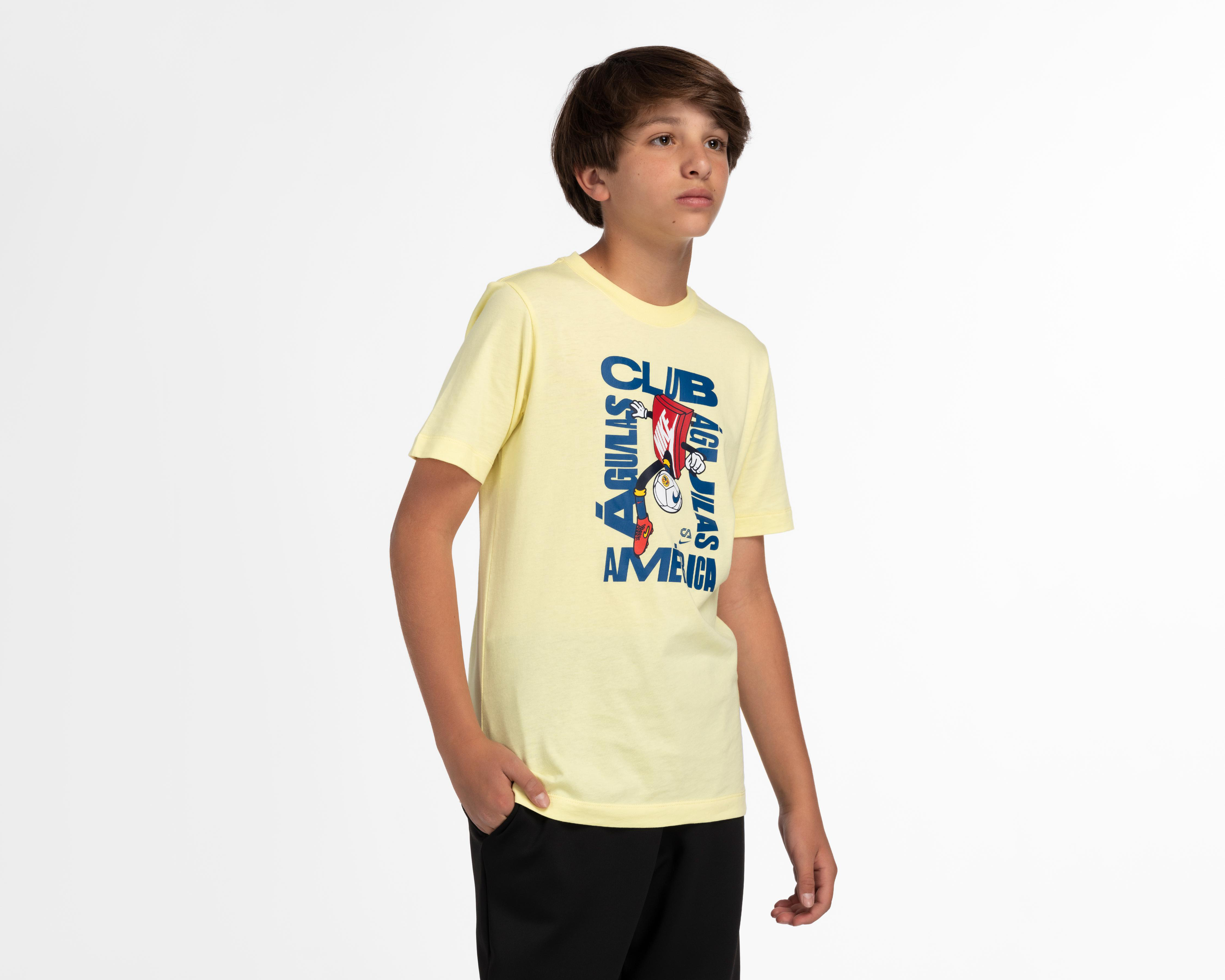 Foto 2 pulgar | Playera Nike Deportiva Club América para Niño
