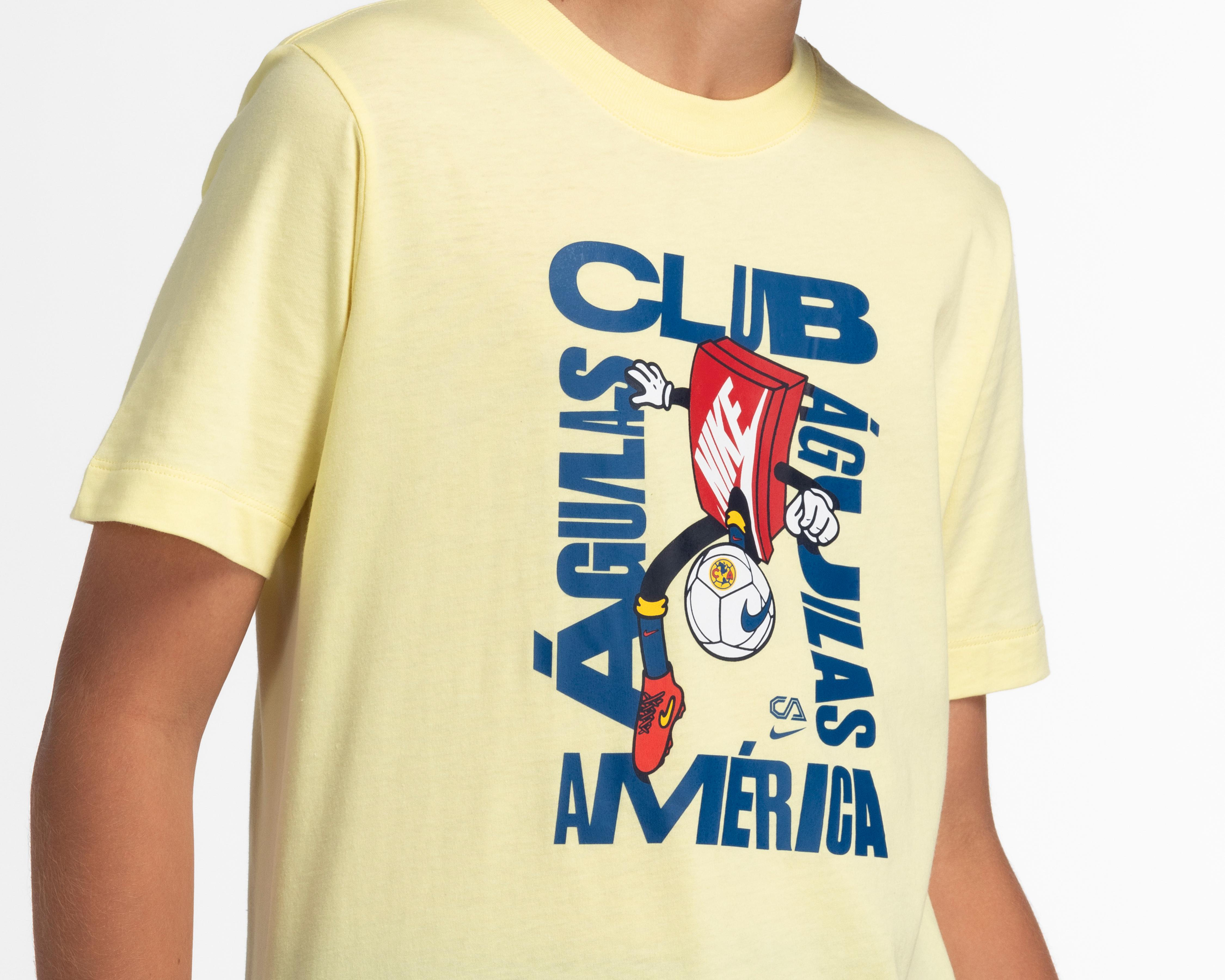 Foto 4 pulgar | Playera Nike Deportiva Club América para Niño