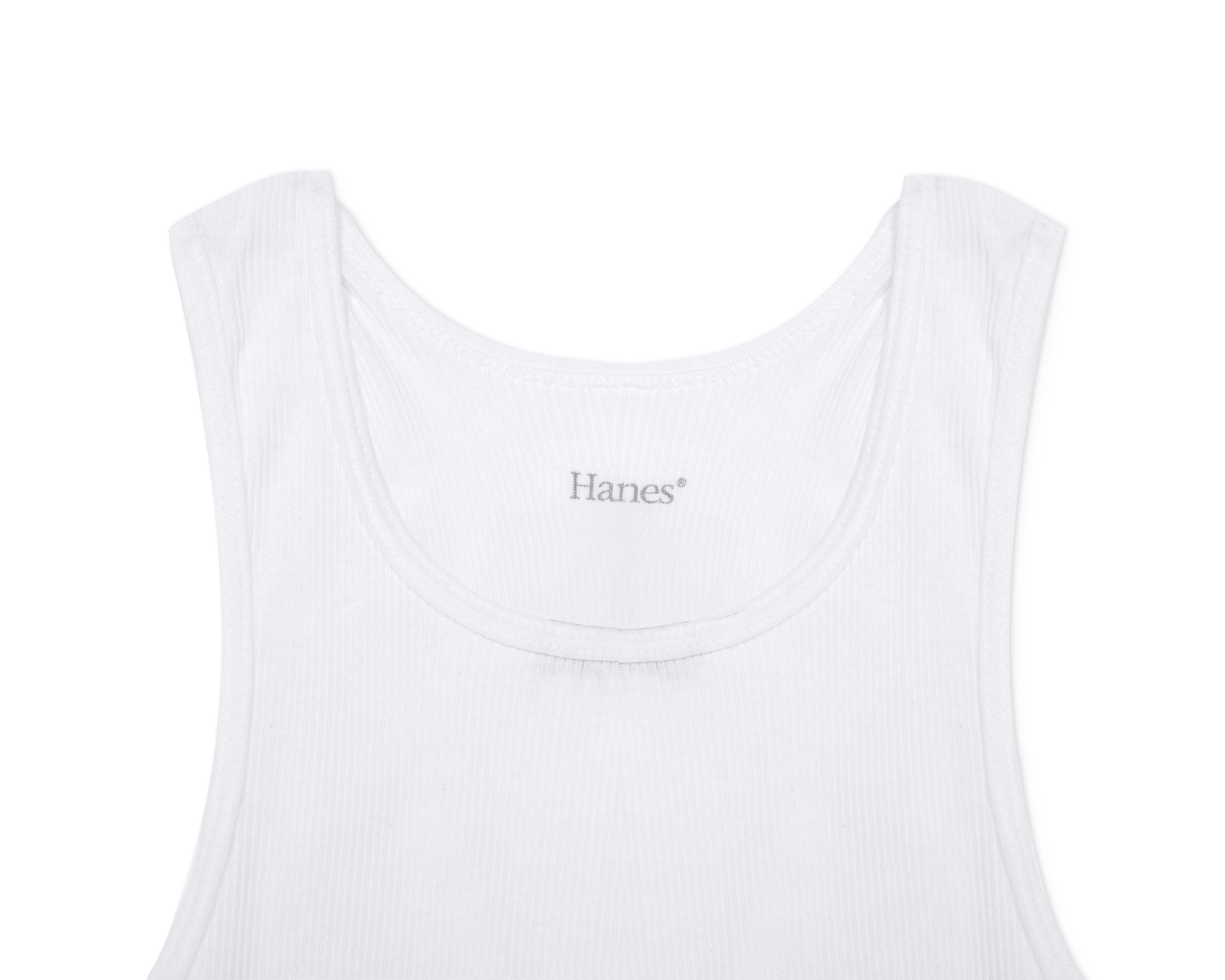 Foto 4 pulgar | Camiseta Interior Hanes 3 Piezas