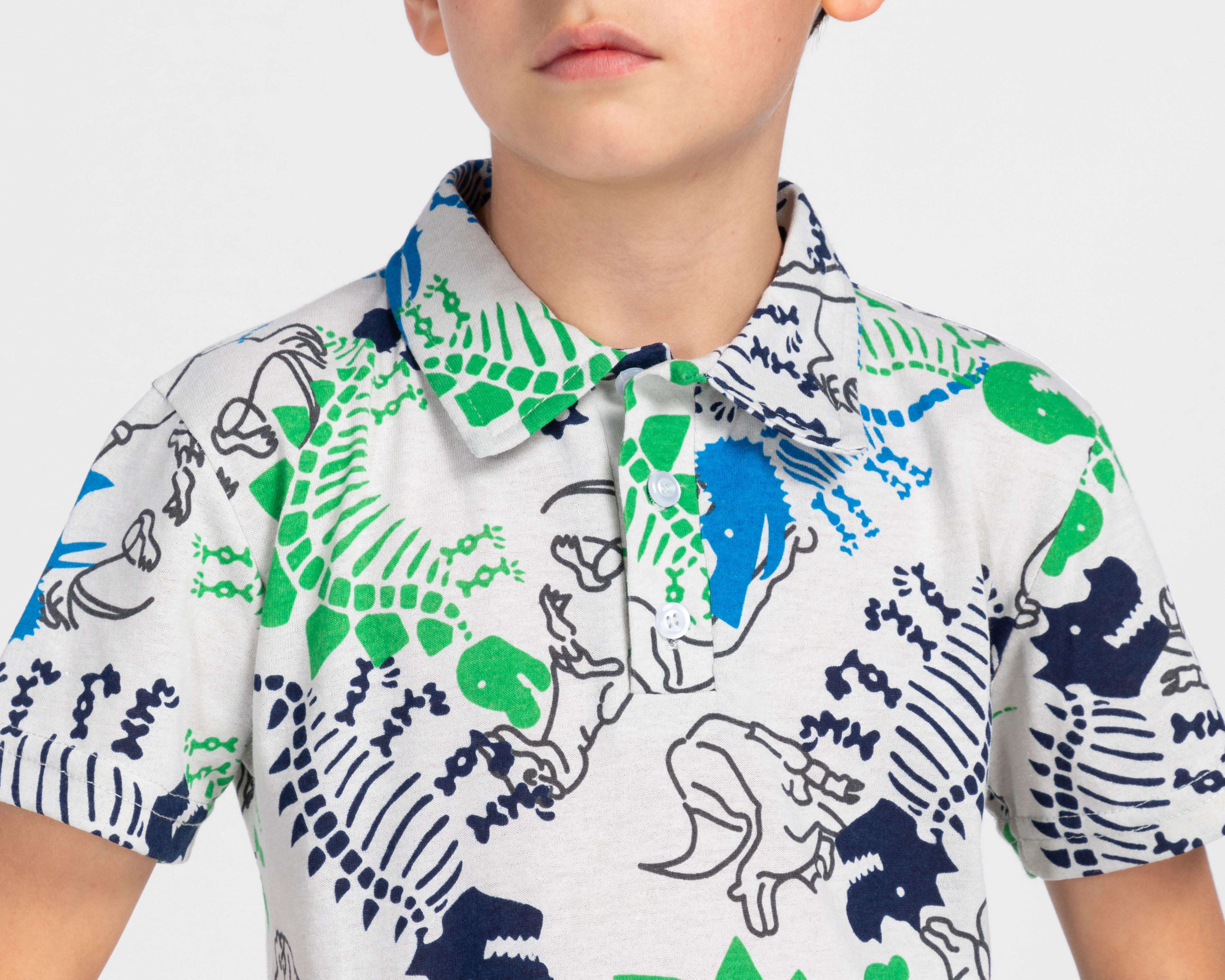 Foto 4 | Playera Neo*City Estampada para Niño