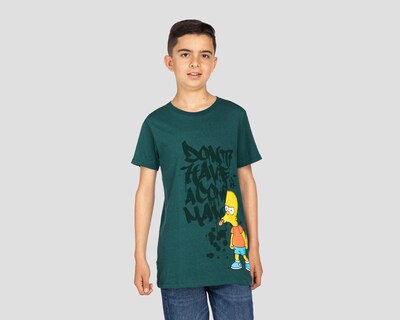 Foto 1 | Playera The Simpsons Estampada Juvenil