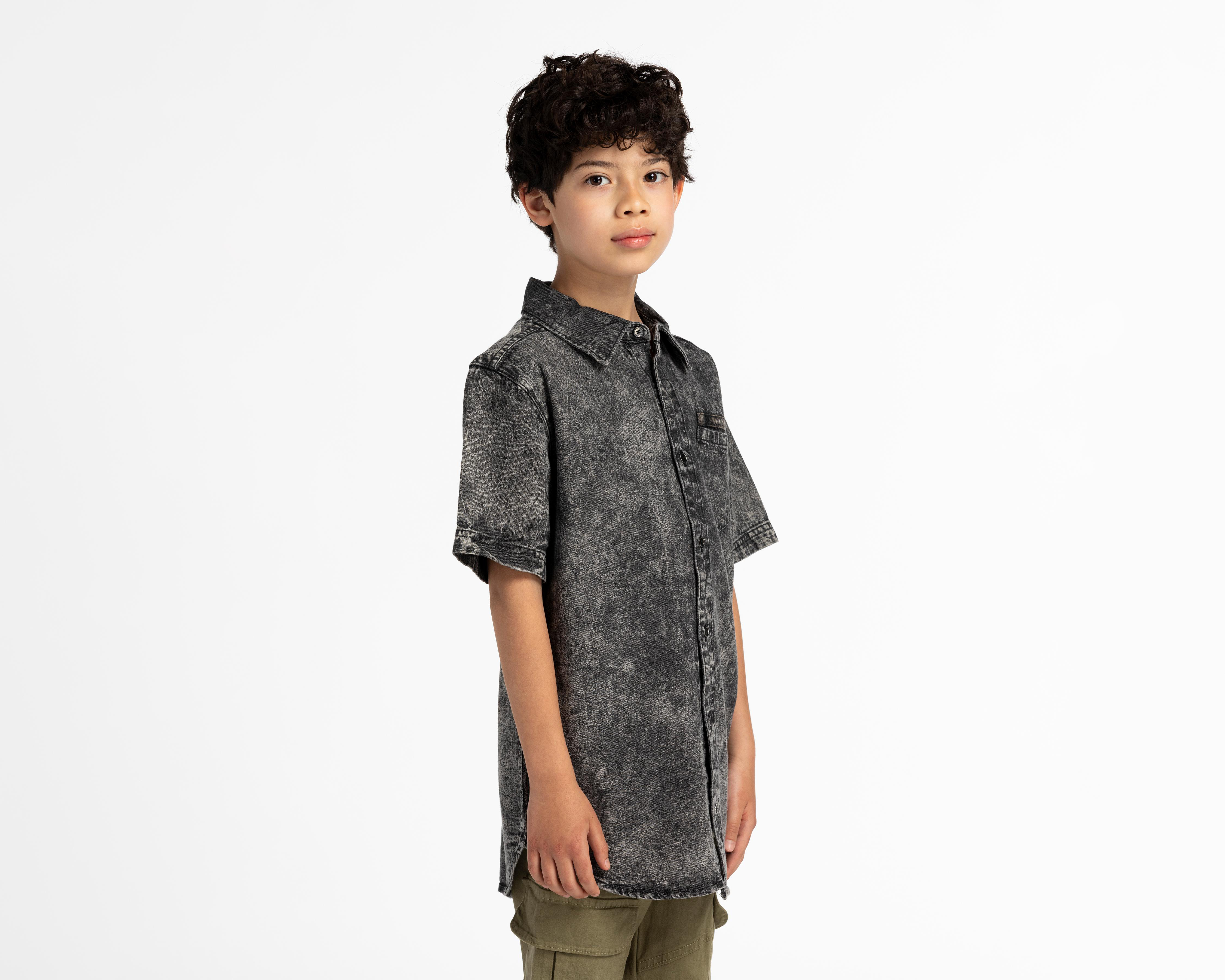 Camisa Refill Manga Corta para Niño