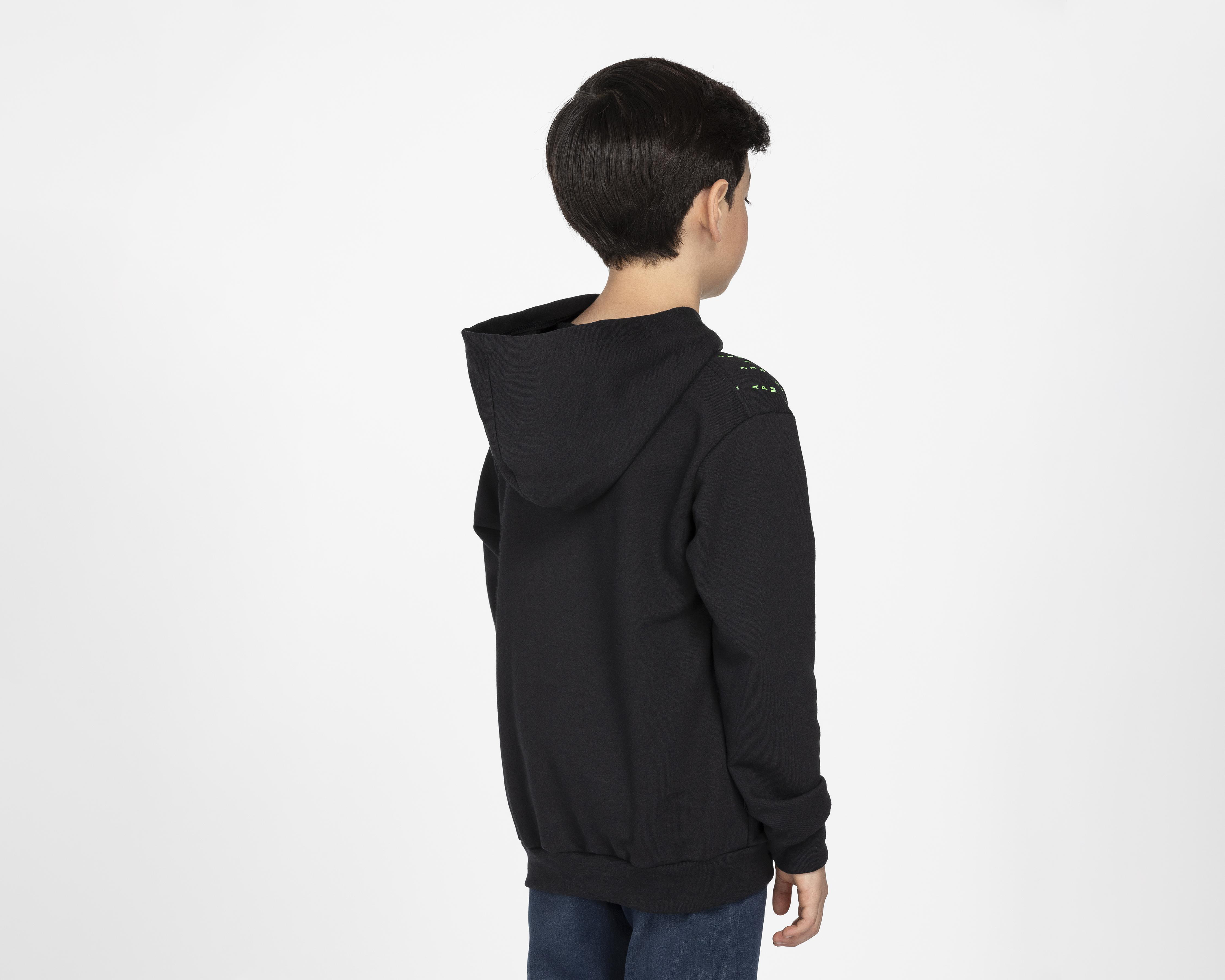 Foto 4 pulgar | Sudadera Action Gear con Gorro para Niño