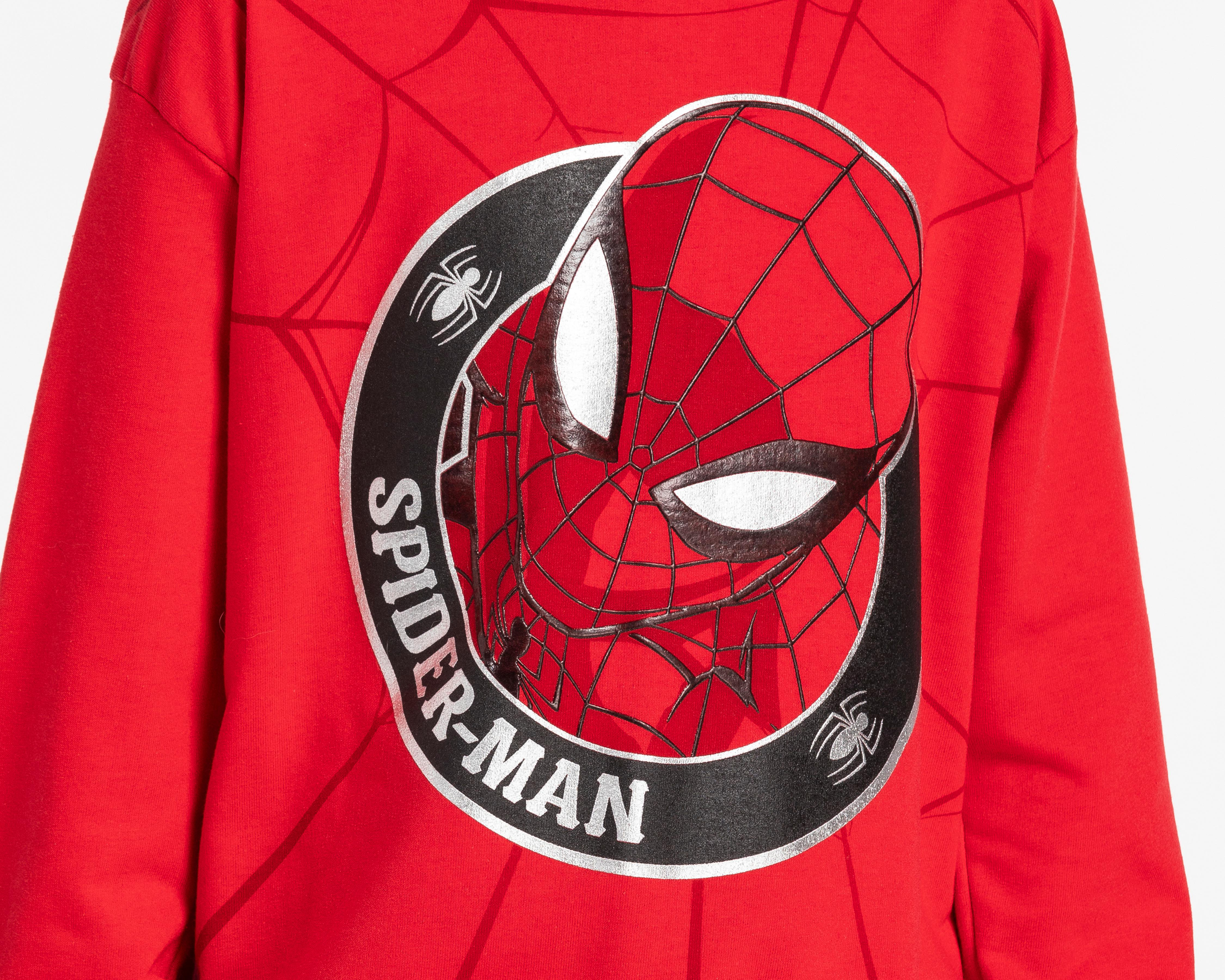 Foto 4 pulgar | Sudadera Marvel Spider-Man con Gorro para Niño