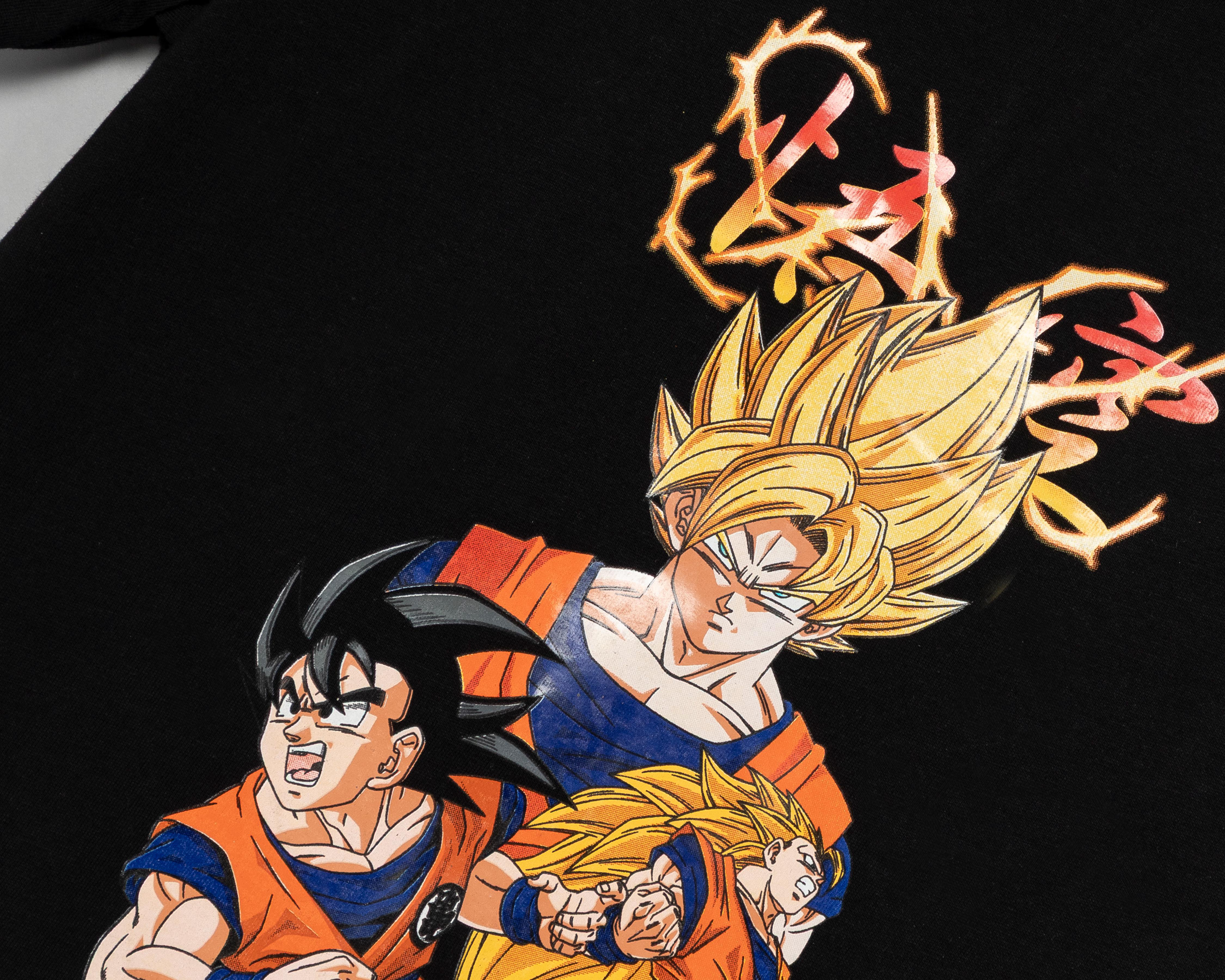 Foto 4 pulgar | Playera Dragon Ball Z Manga Corta Estampada para Niño