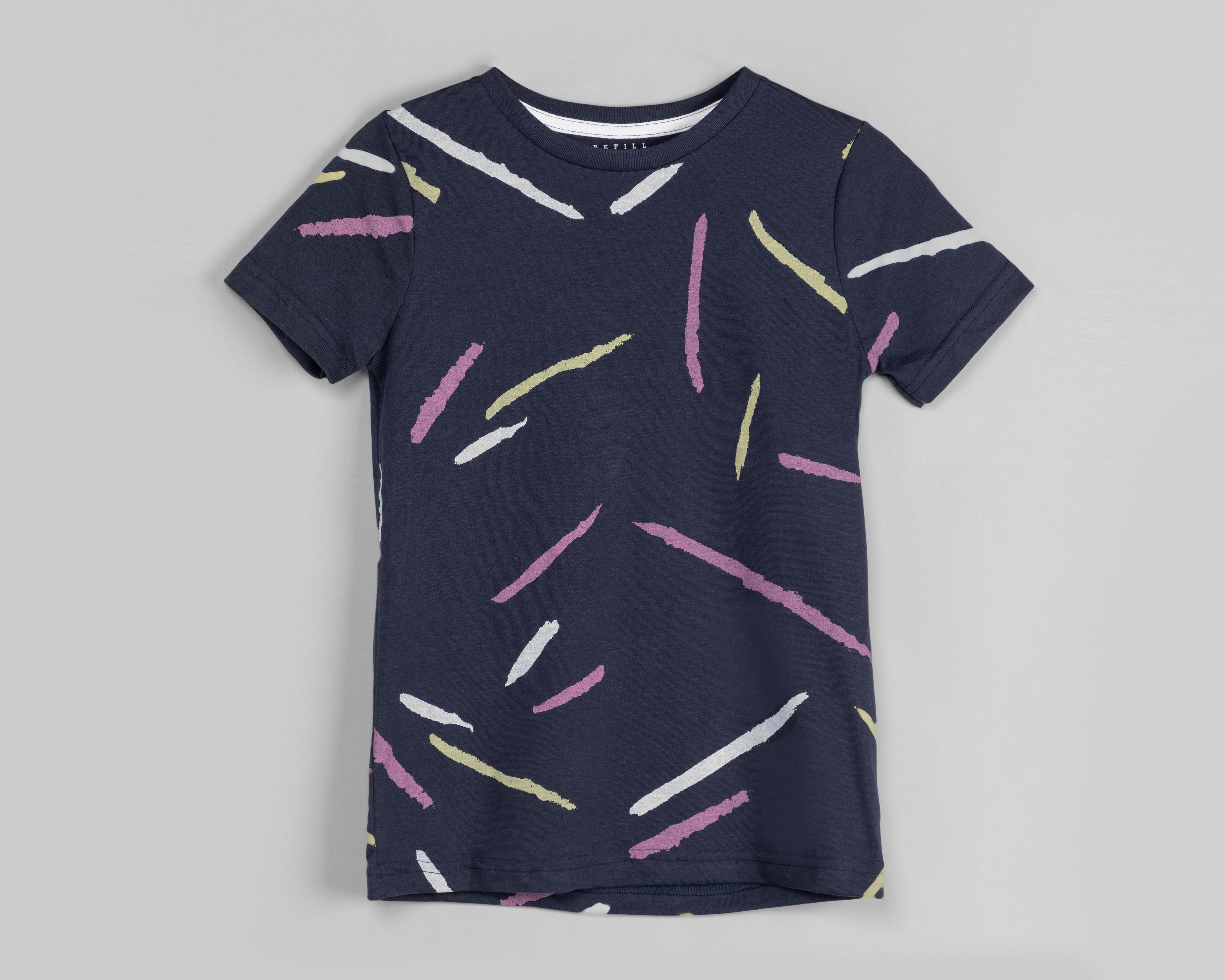 Foto 5 | Playera Refill Estampada Juvenil