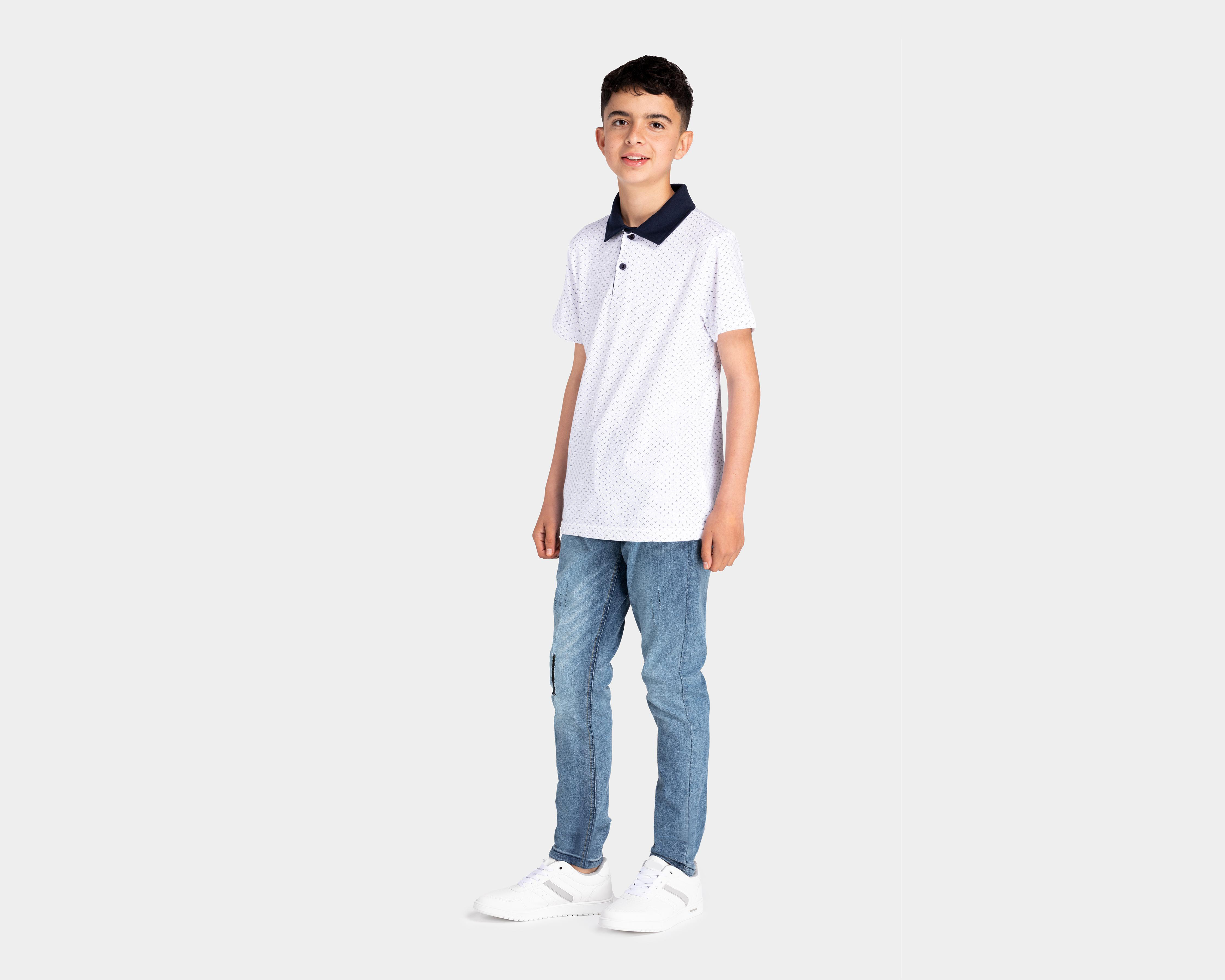 Foto 4 pulgar | Playera Refill Estampada Juvenil