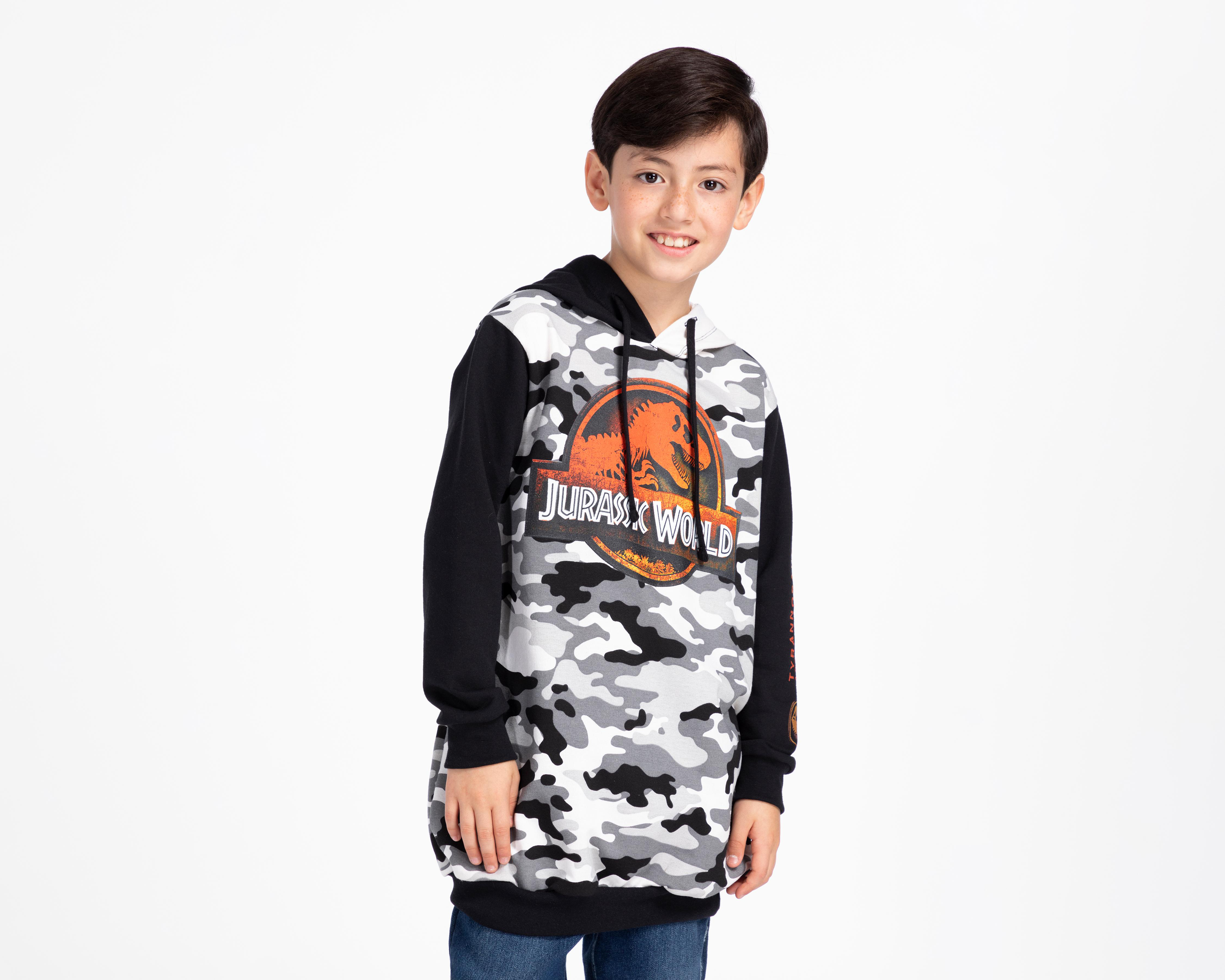 Sudadera Jurassic Park con Gorro para Niño $219