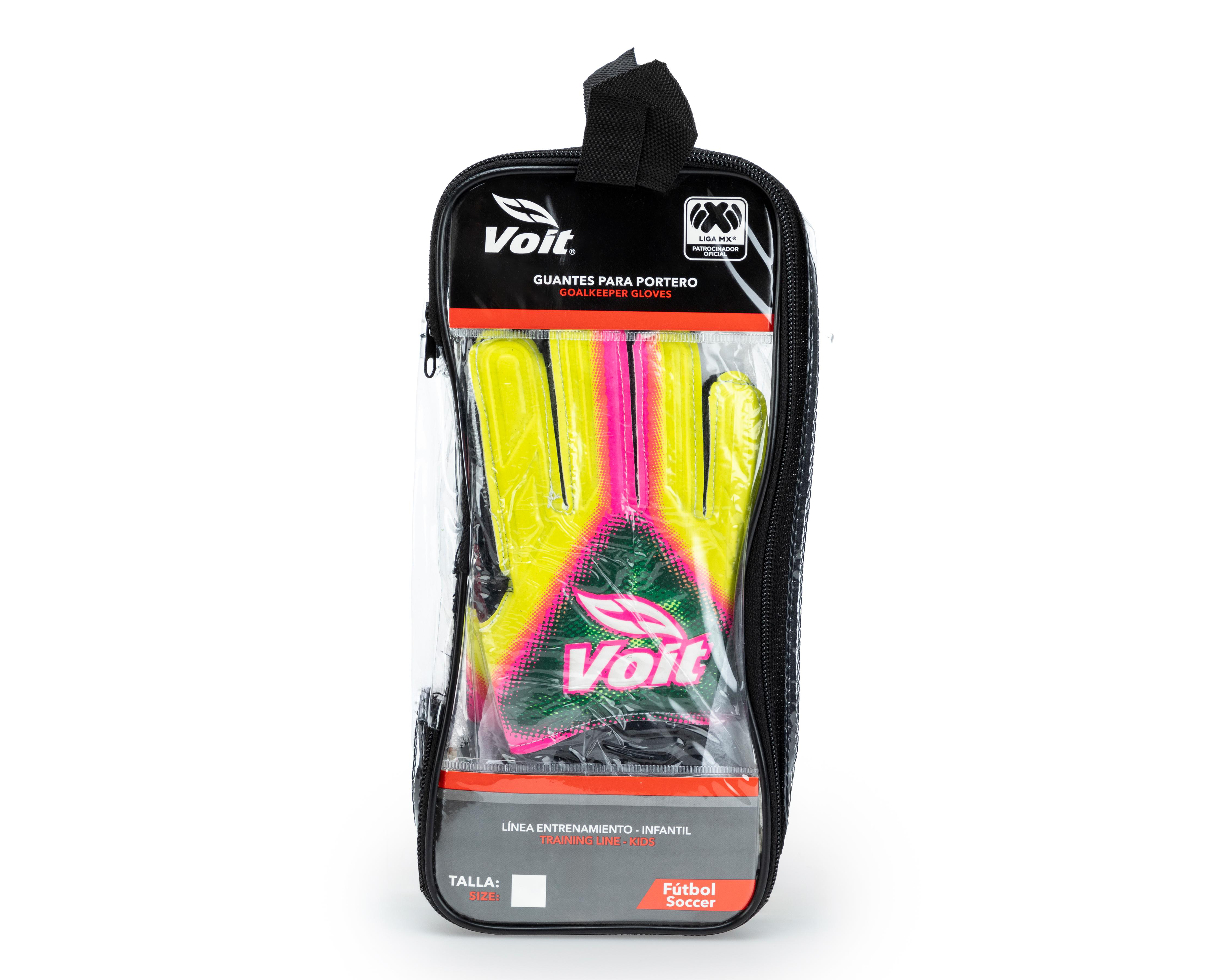 Foto 6 pulgar | Guantes de Portero Voit Titan Amarillo Talla 6 1 Par