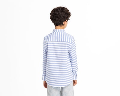 Foto 2 | Camisa Refill Manga Larga de Rayas para Niño