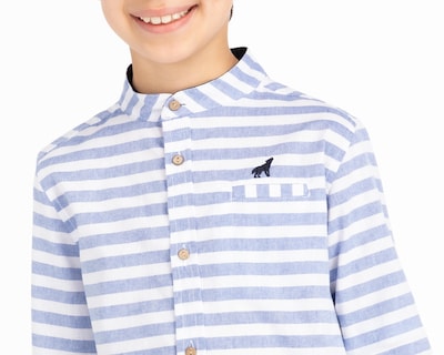Foto 4 | Camisa Refill Manga Larga de Rayas para Niño