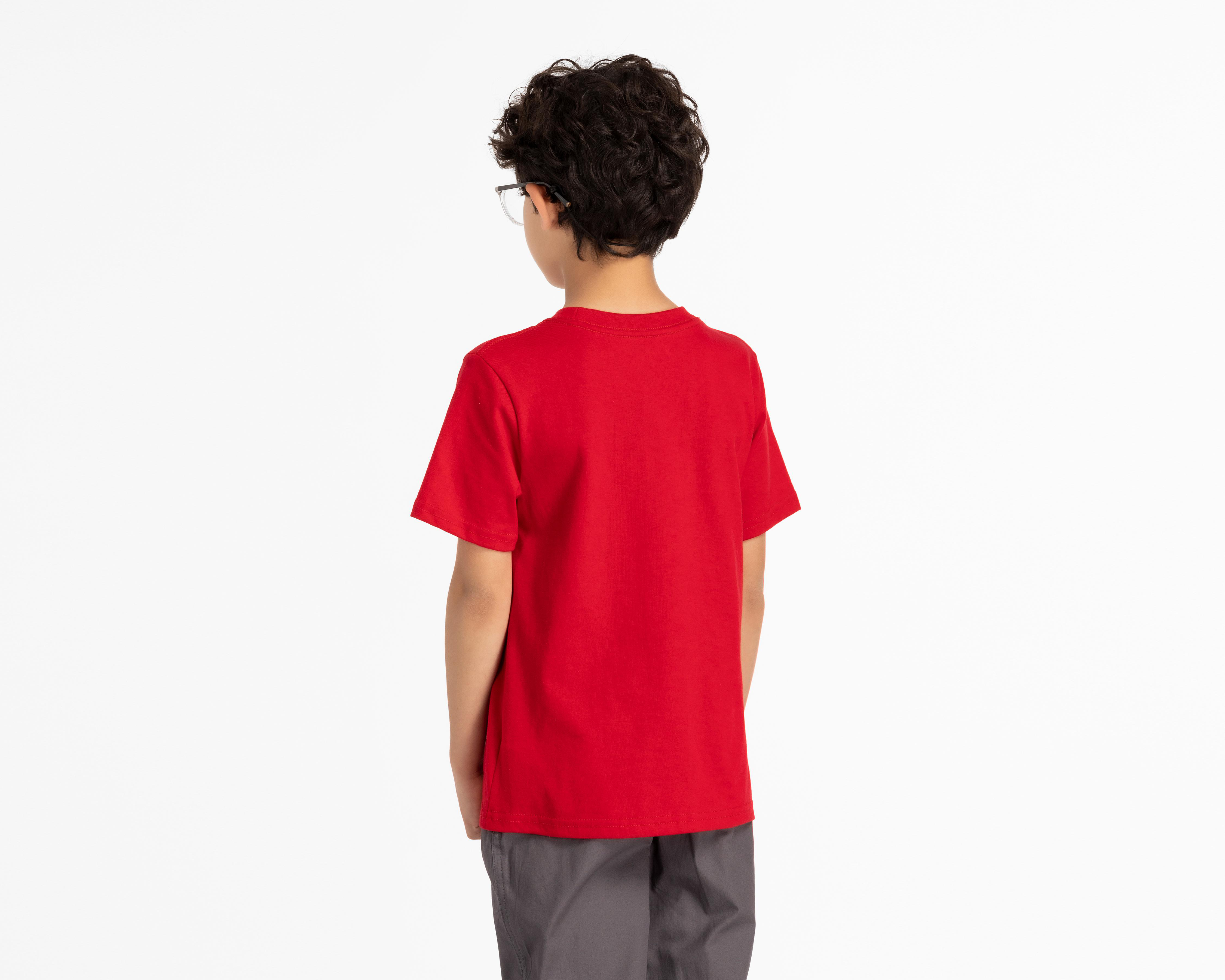 Foto 2 | Playera Marvel Spider-Man Manga Corta para Niño