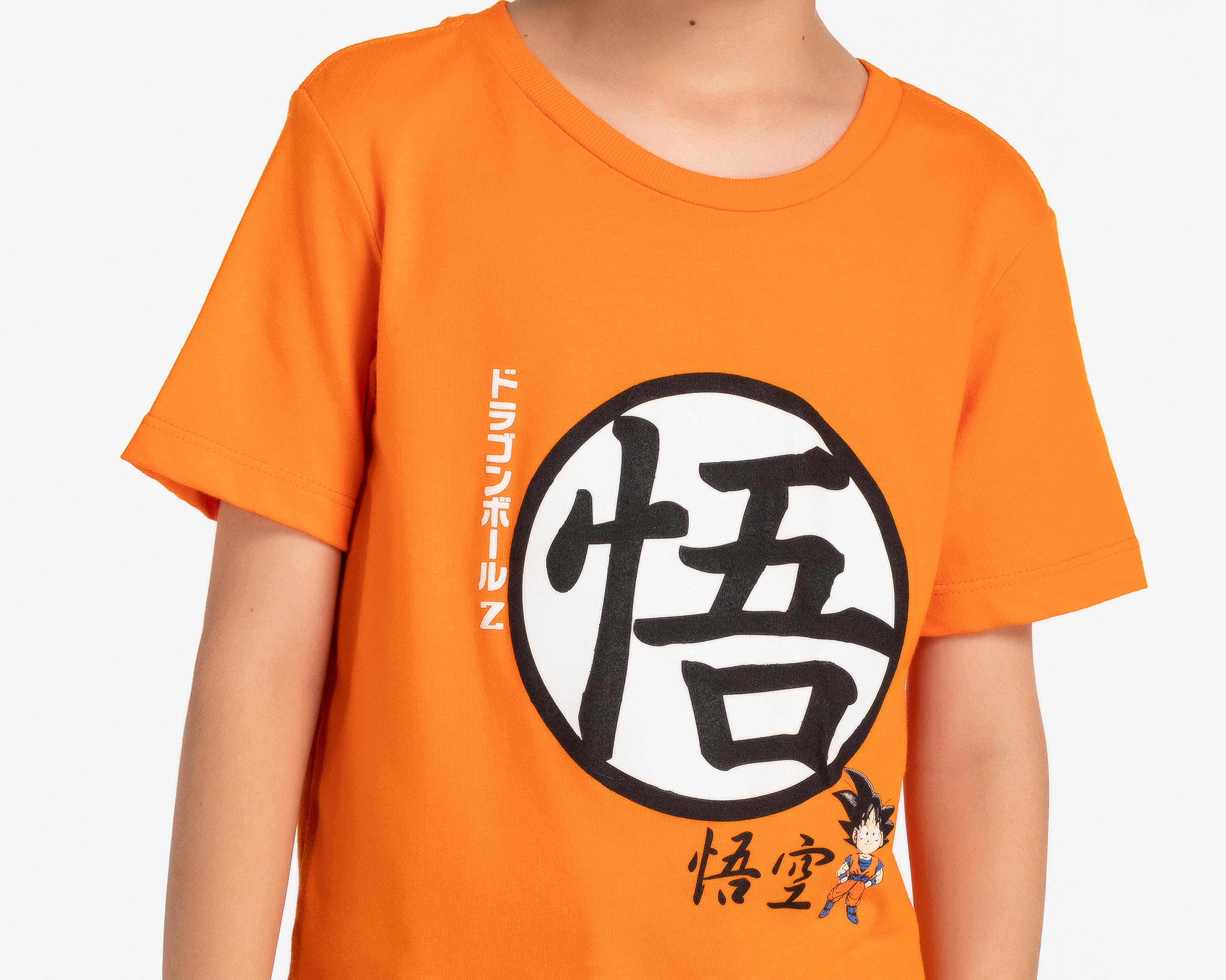 Foto 4 pulgar | Playera Dragon Ball Z para Niño