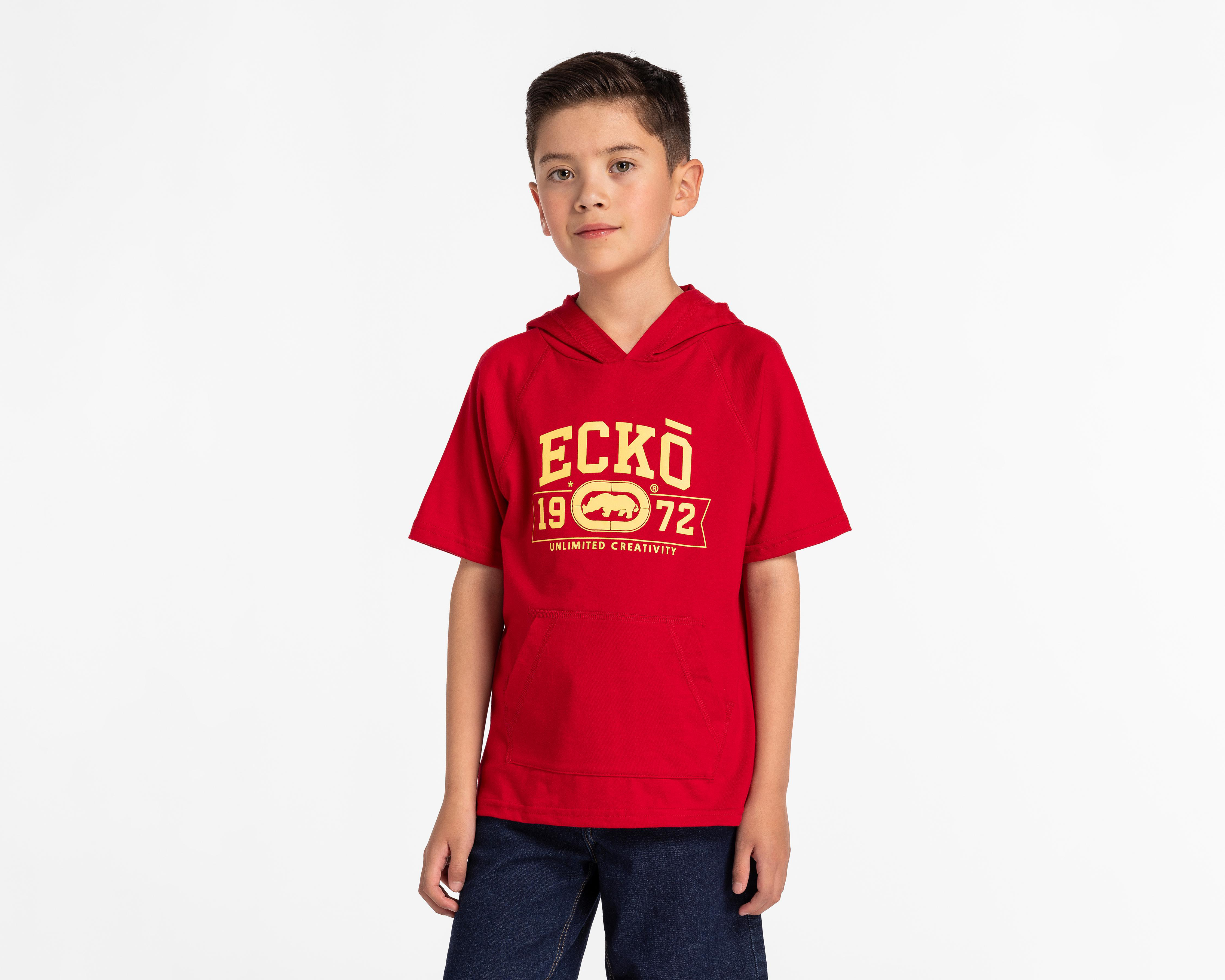 Playera Eckó Unltd. Manga Corta Estampada para Niño