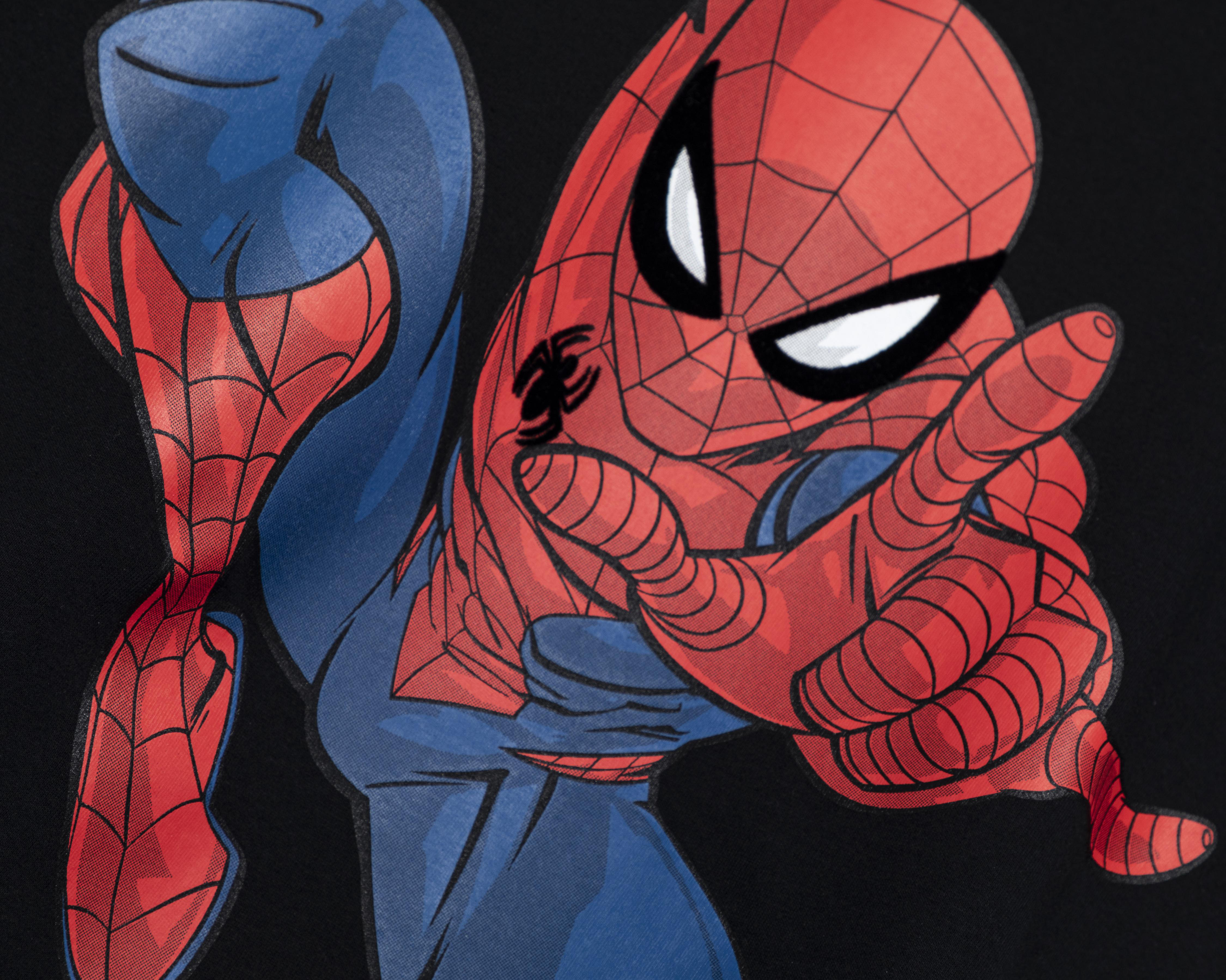 Foto 4 pulgar | Playera Spider-Man Marvel para Niño