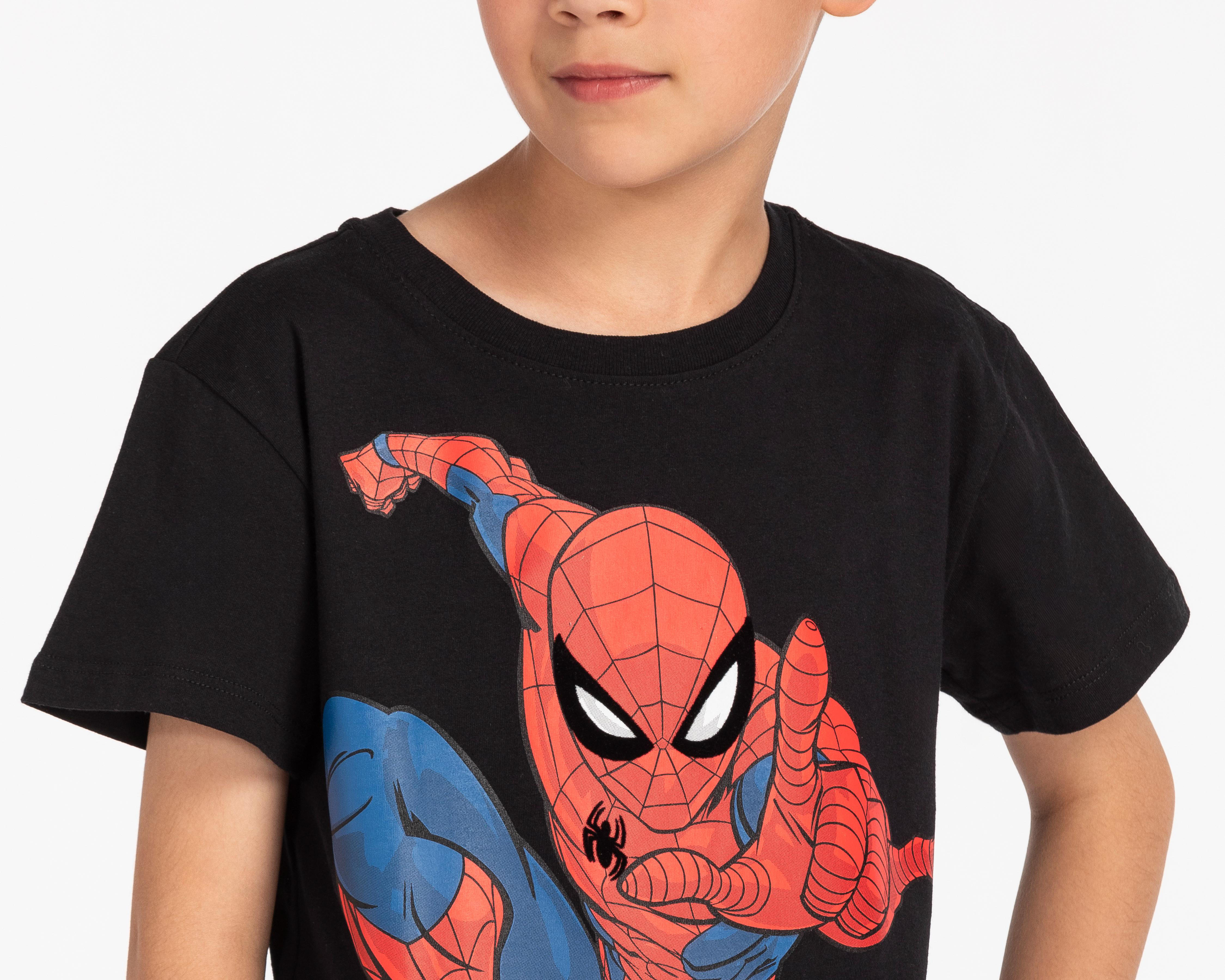 Foto 5 pulgar | Playera Spider-Man Marvel para Niño