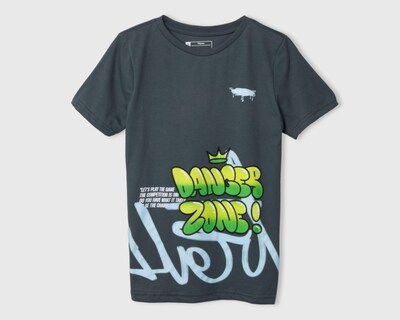 Foto 1 | Playera Neo*City Manga Corta Estampada Juvenil
