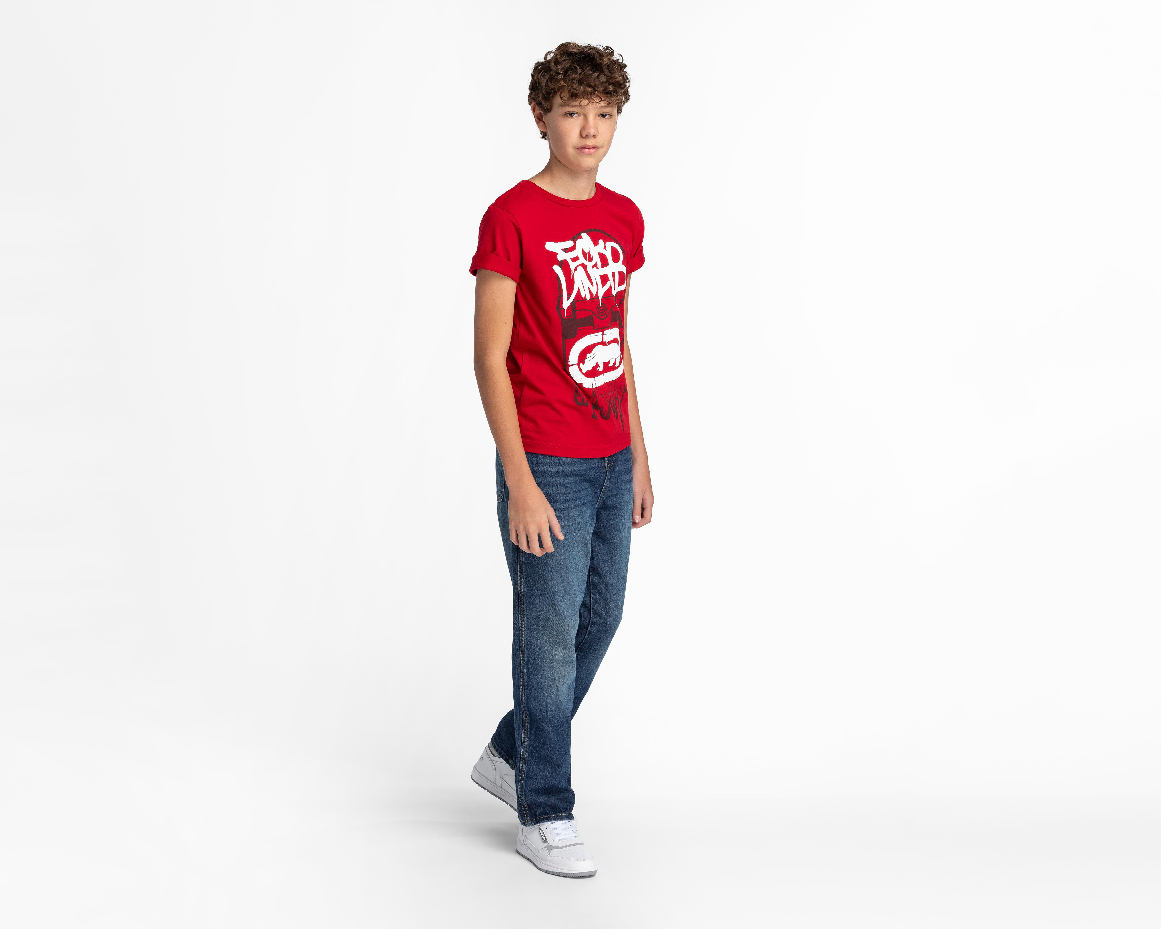 Foto 4 pulgar | Playera Eckó Unltd. Manga Corta Estampada Juvenil