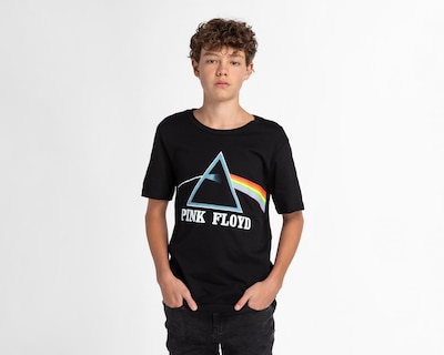 Foto 1 | Playera Pink Floyd Manga Corta Estampada Juvenil
