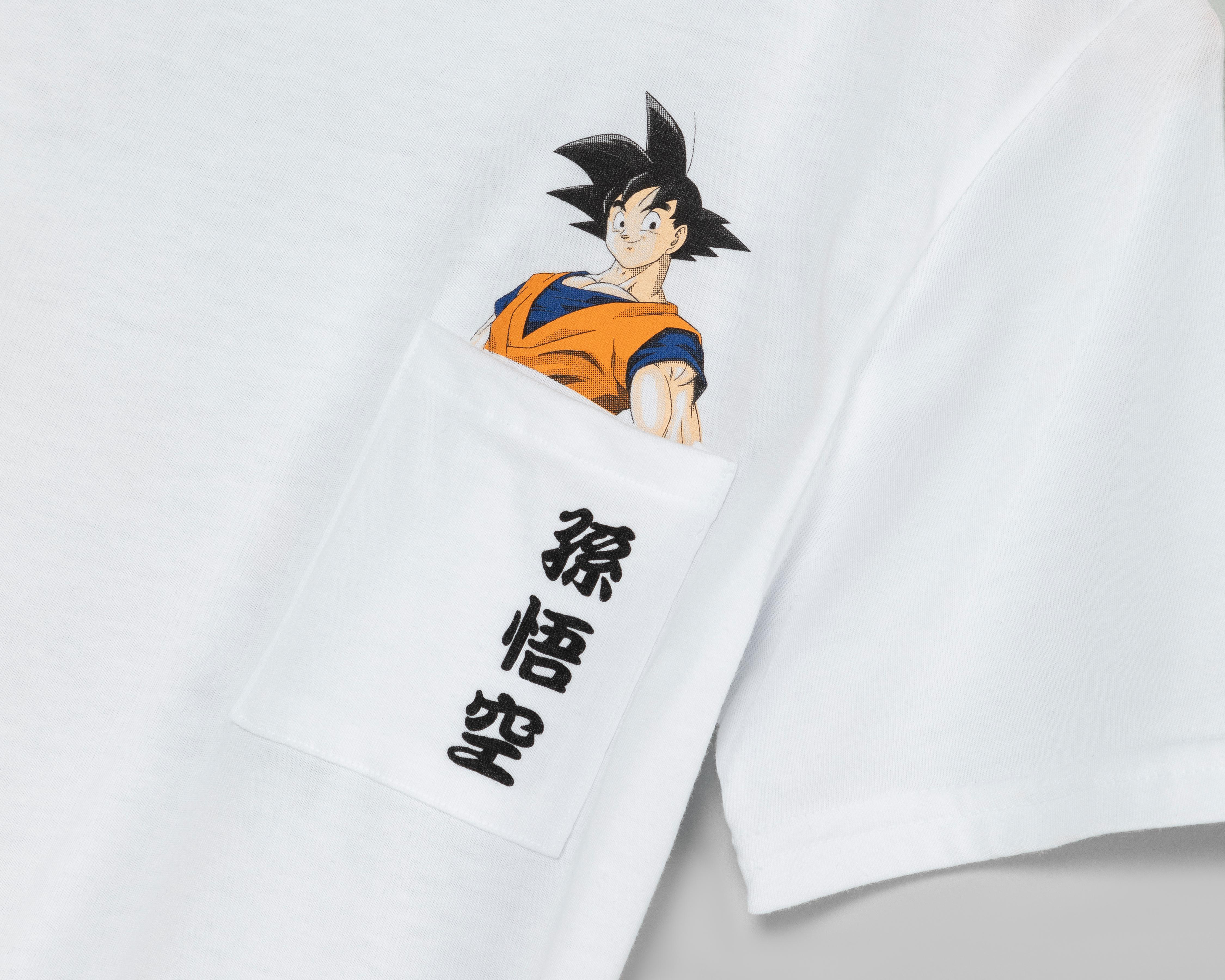 Foto 4 pulgar | Playera Dragon Ball Z Cuello Redondo