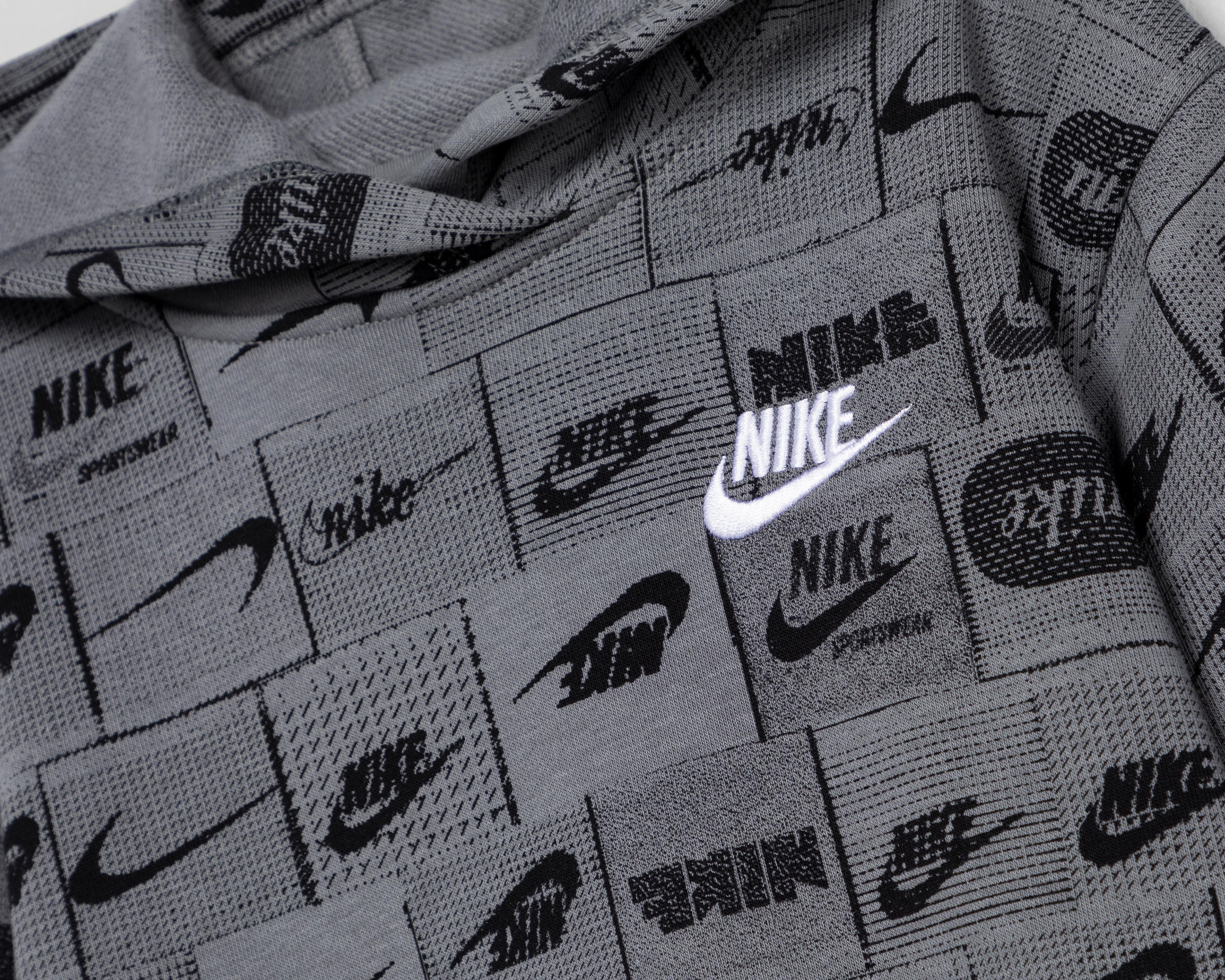 Foto 4 pulgar | Sudadera Nike Deportiva Fleece para Niño