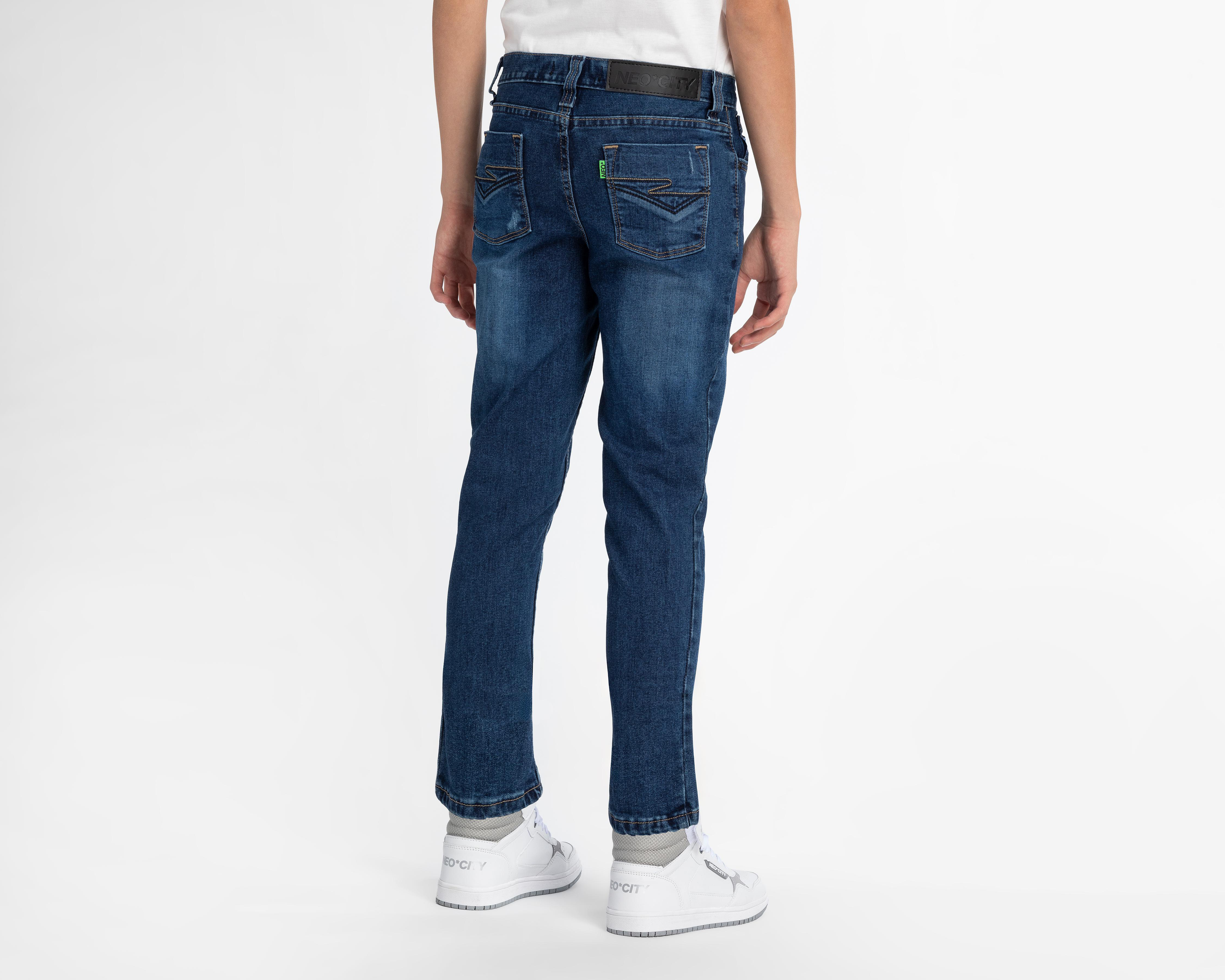 Foto 3 pulgar | Pantalón Neo*City Slim Fit Juvenil