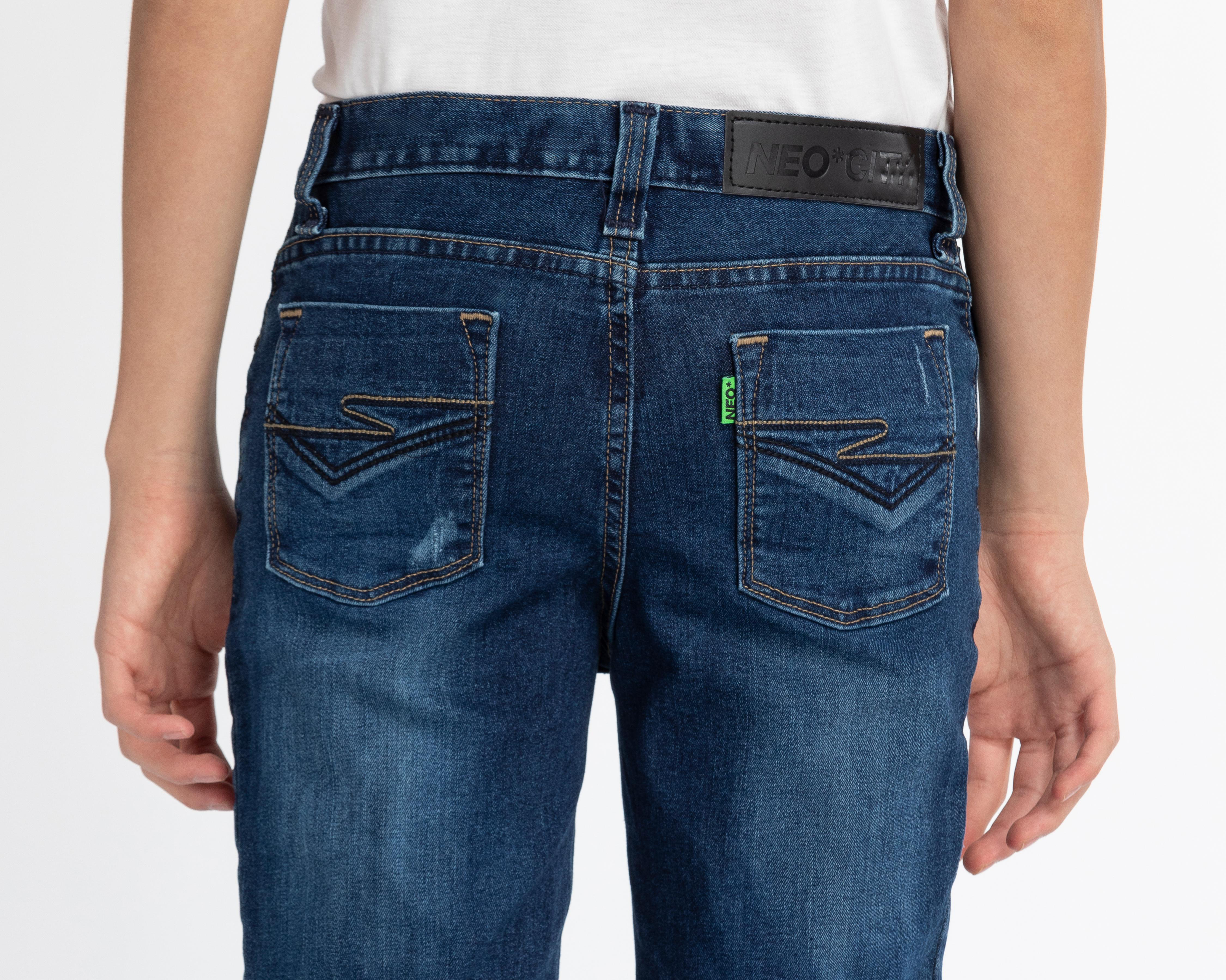Foto 6 pulgar | Pantalón Neo*City Slim Fit Juvenil