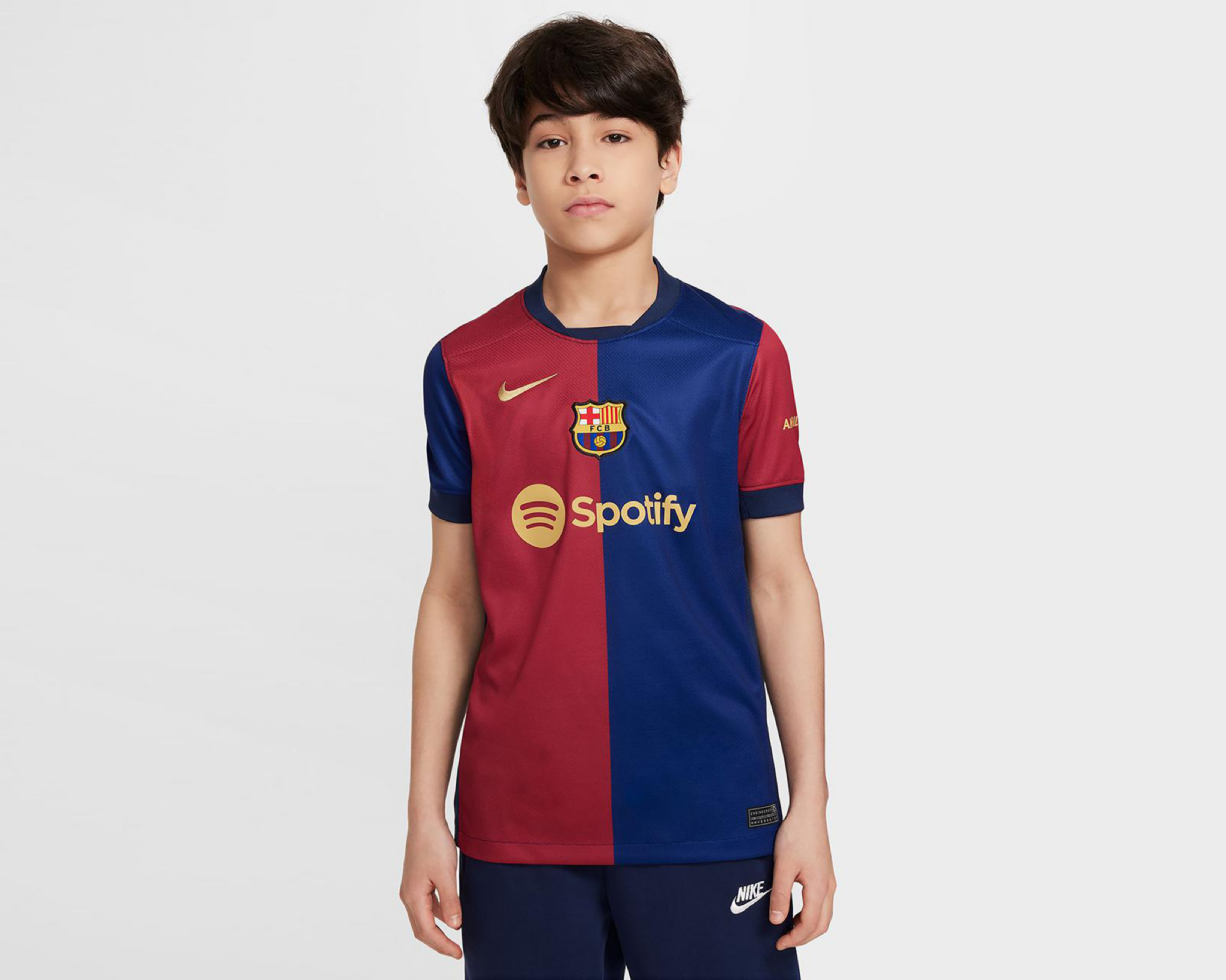 Jersey Nike FC Barcelona Local 24/25 para Niño