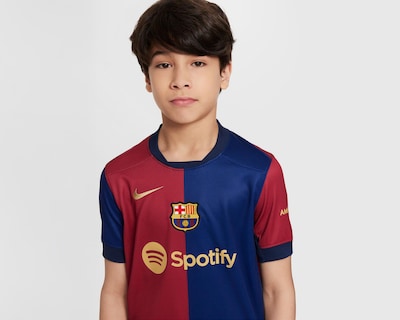 Foto 2 | Jersey Nike FC Barcelona Local 24/25 para Niño