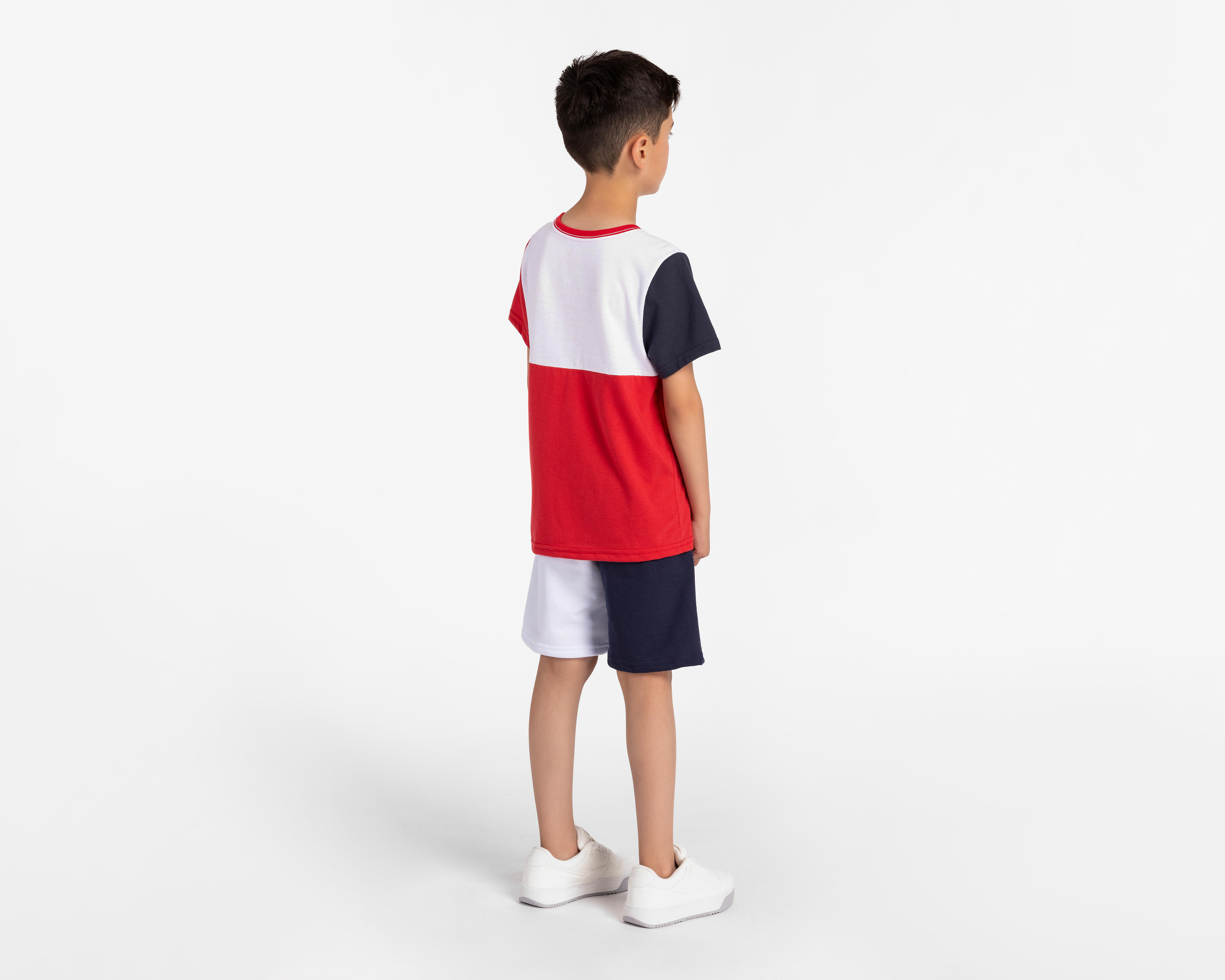 Foto 3 pulgar | Conjunto con Short y Playera Refill para Niño