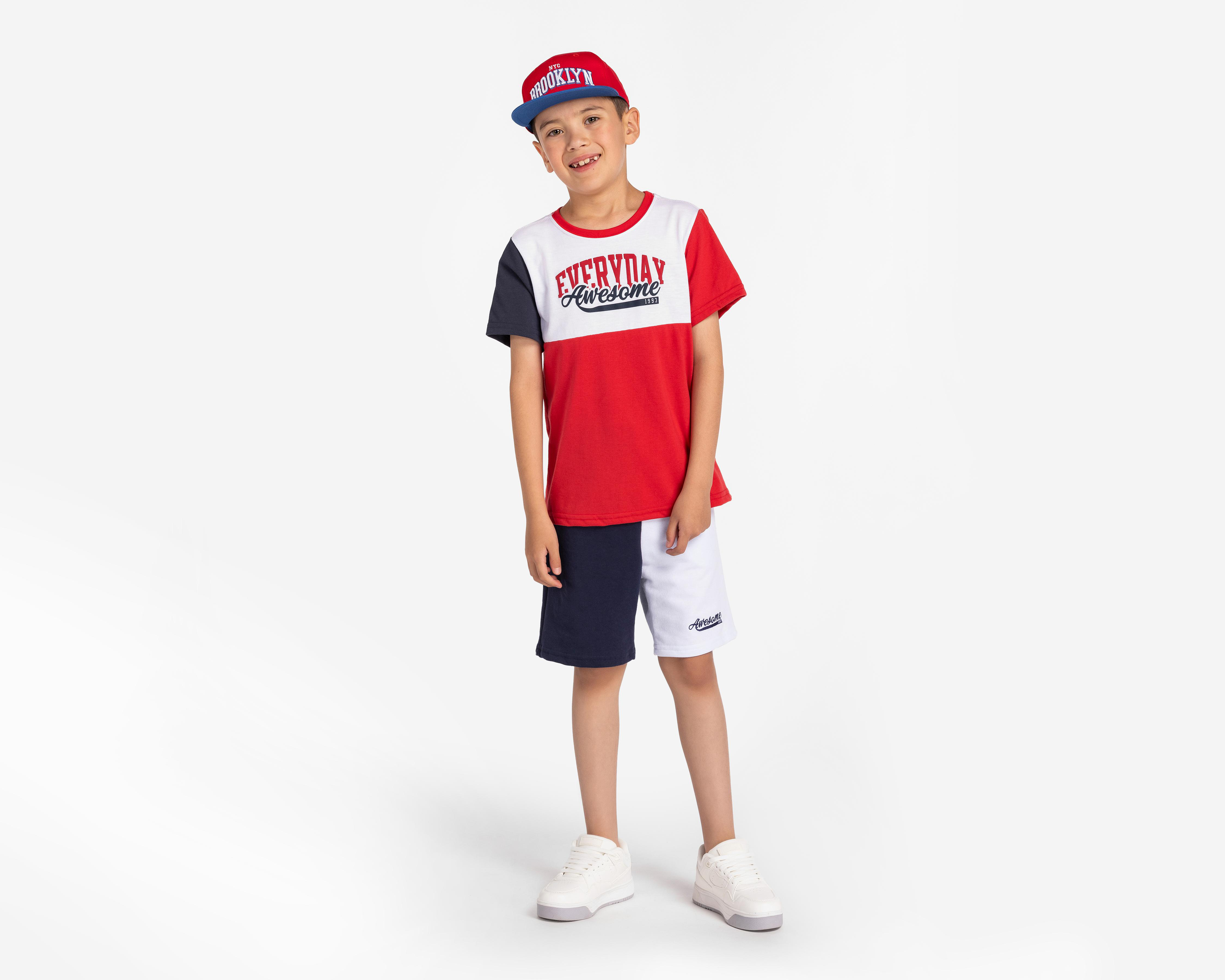 Foto 4 pulgar | Conjunto con Short y Playera Refill para Niño