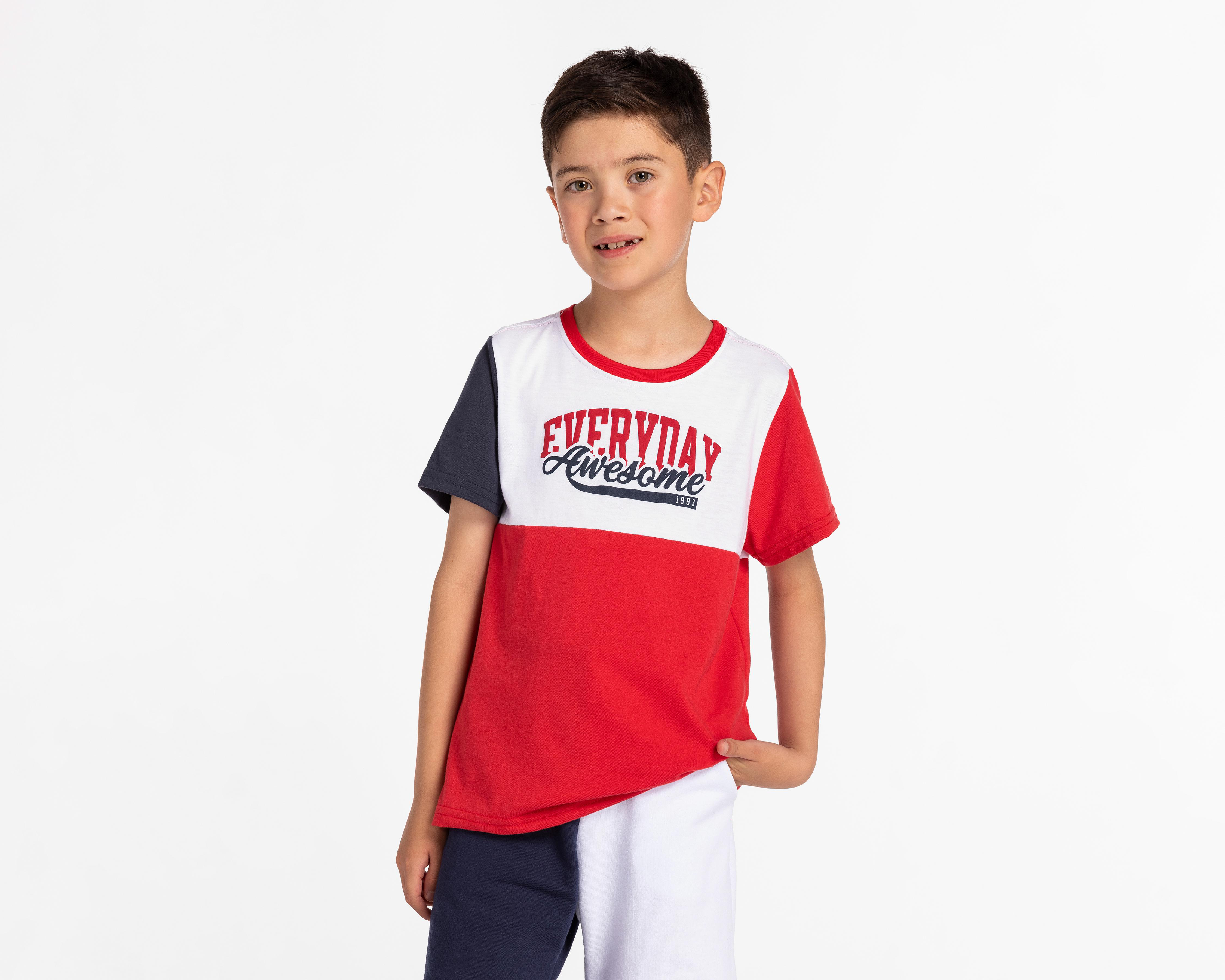 Foto 5 pulgar | Conjunto con Short y Playera Refill para Niño