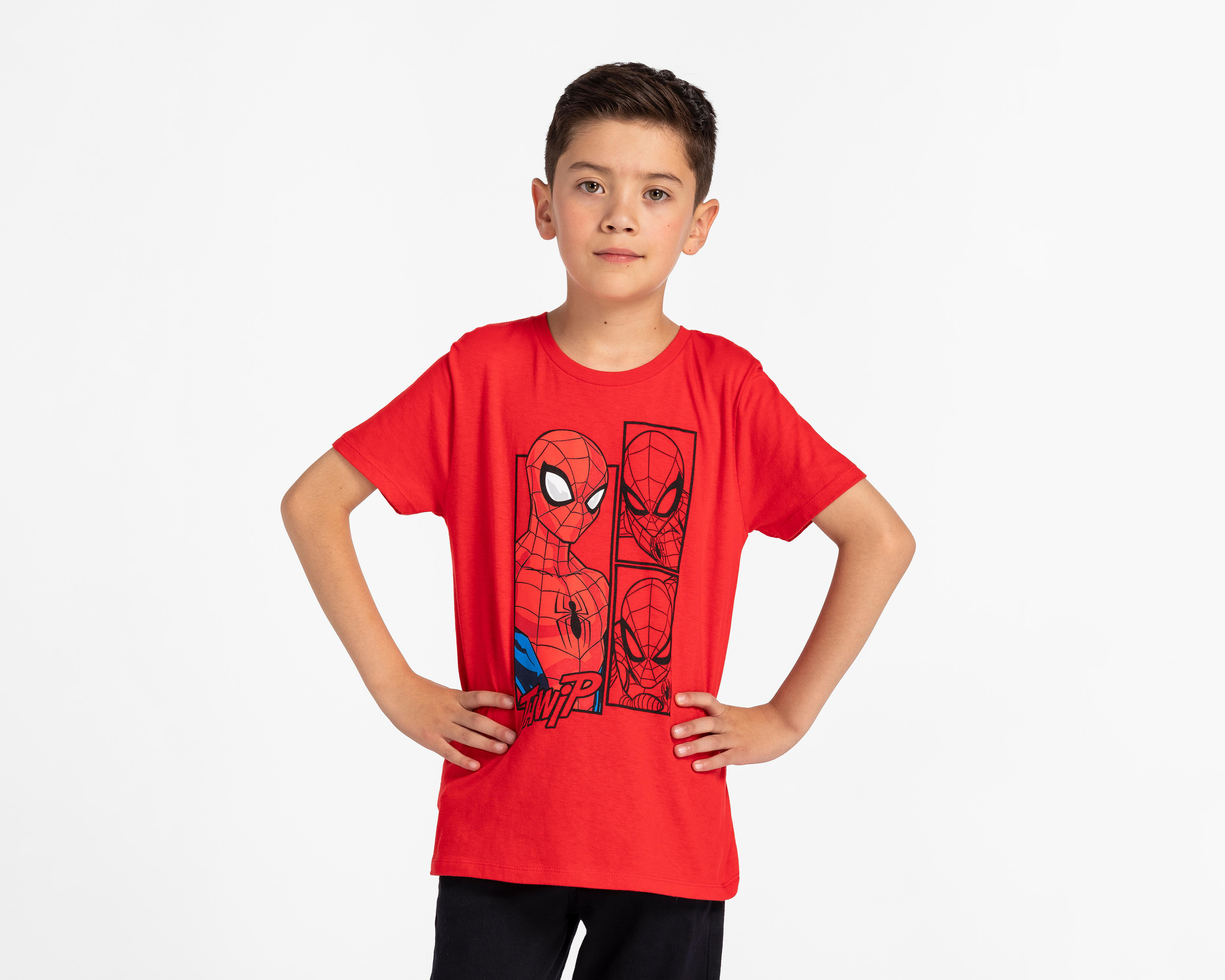 Foto 2 pulgar | Playera Spider-Man Estampada para Niño