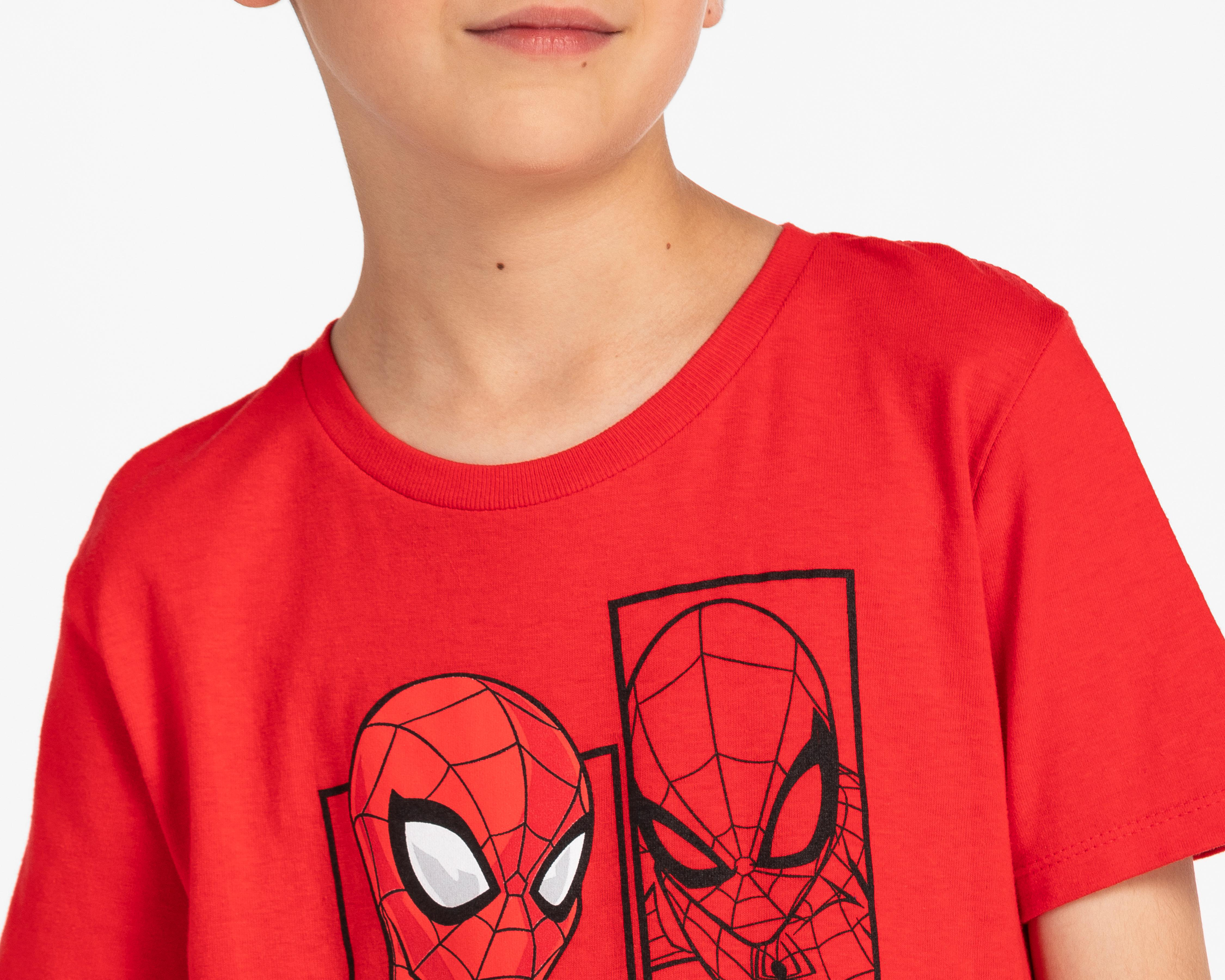 Foto 4 pulgar | Playera Spider-Man Estampada para Niño