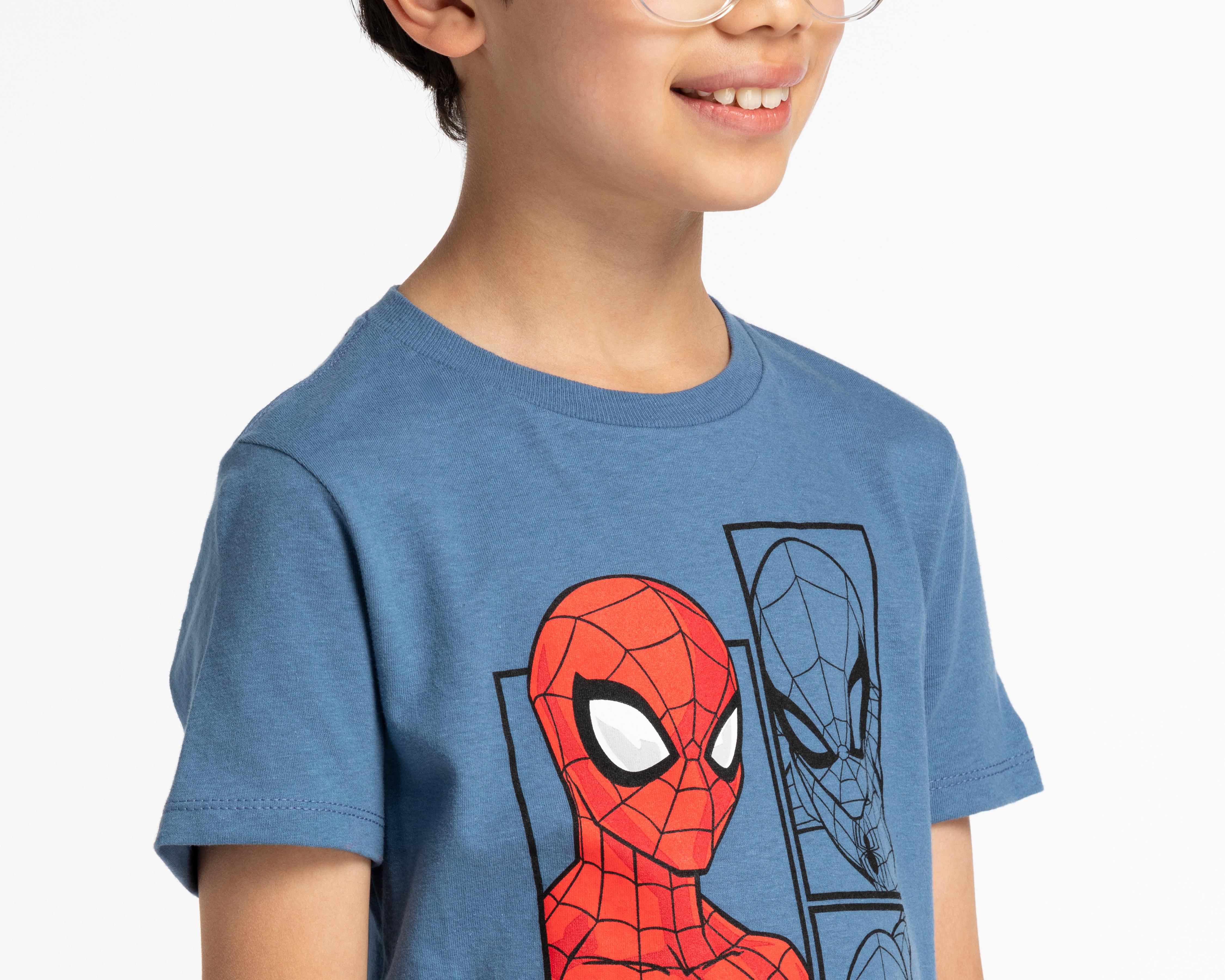 Foto 5 pulgar | Playera Spider-Man Estampada para Niño