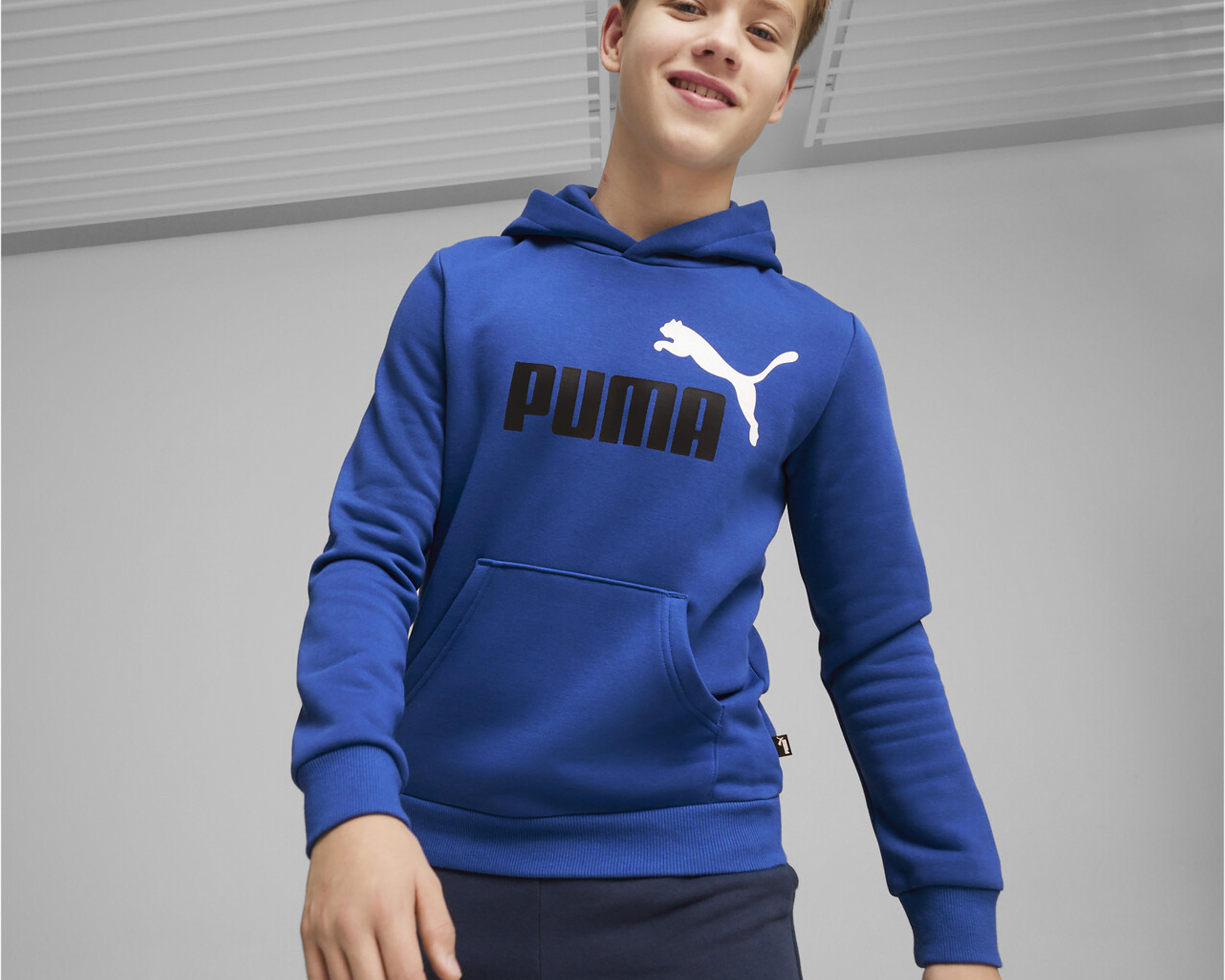 Foto 4 pulgar | Sudadera Puma con Gorro Juvenil