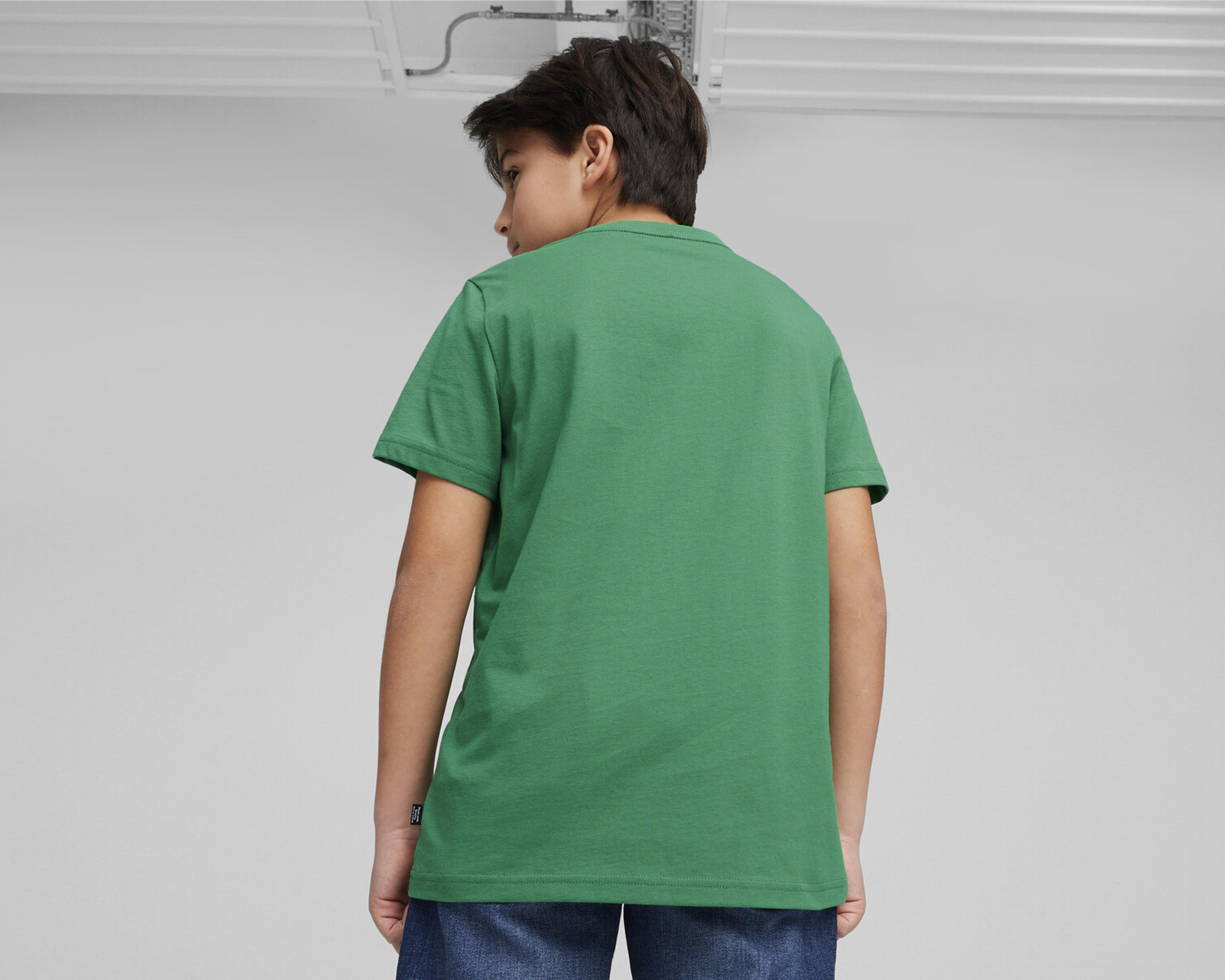 Foto 4 | Playera Puma Deportiva Juvenil