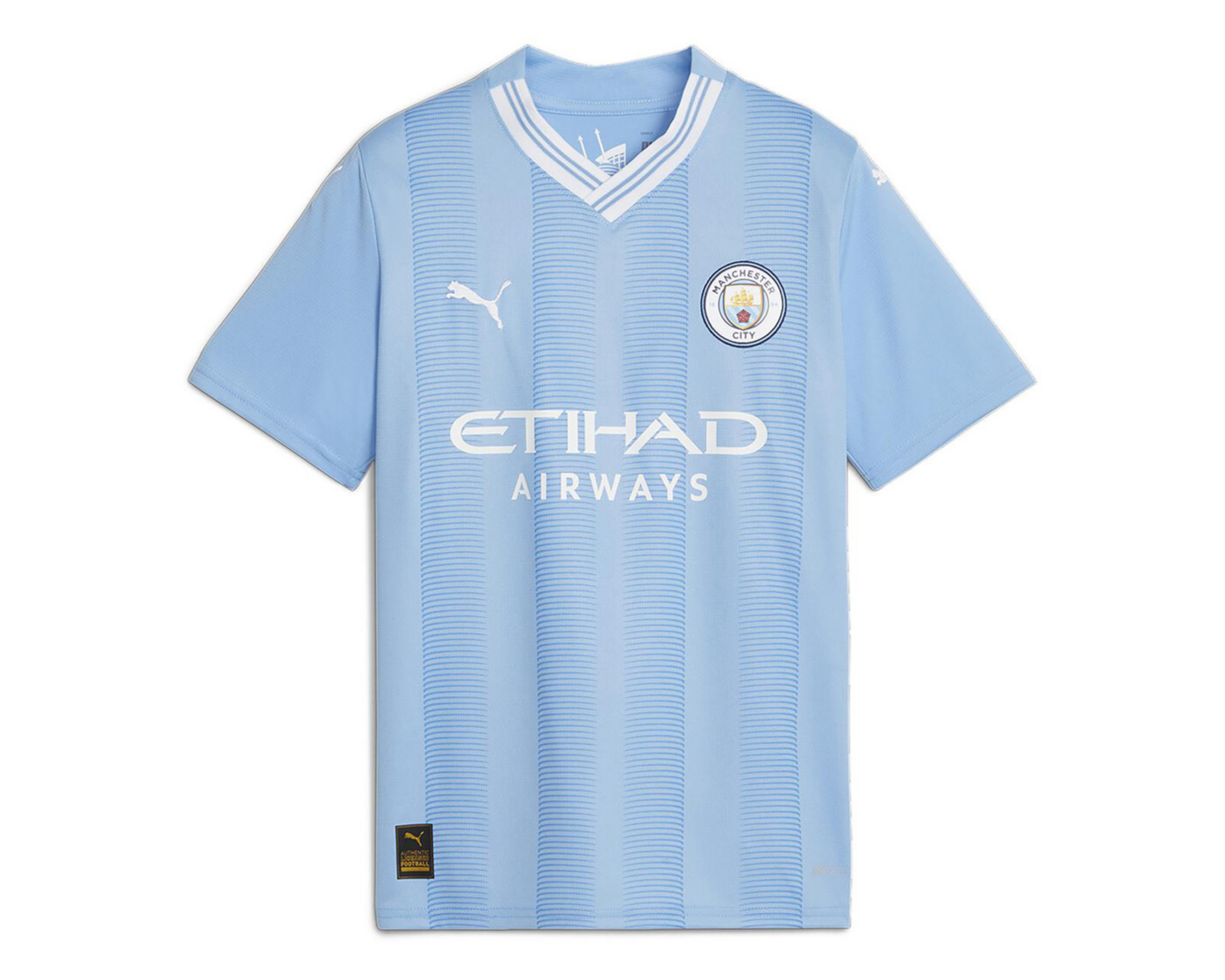 Foto 2 pulgar | Jersey Puma Manchester City Local 2023-2024 Juvenil Réplica