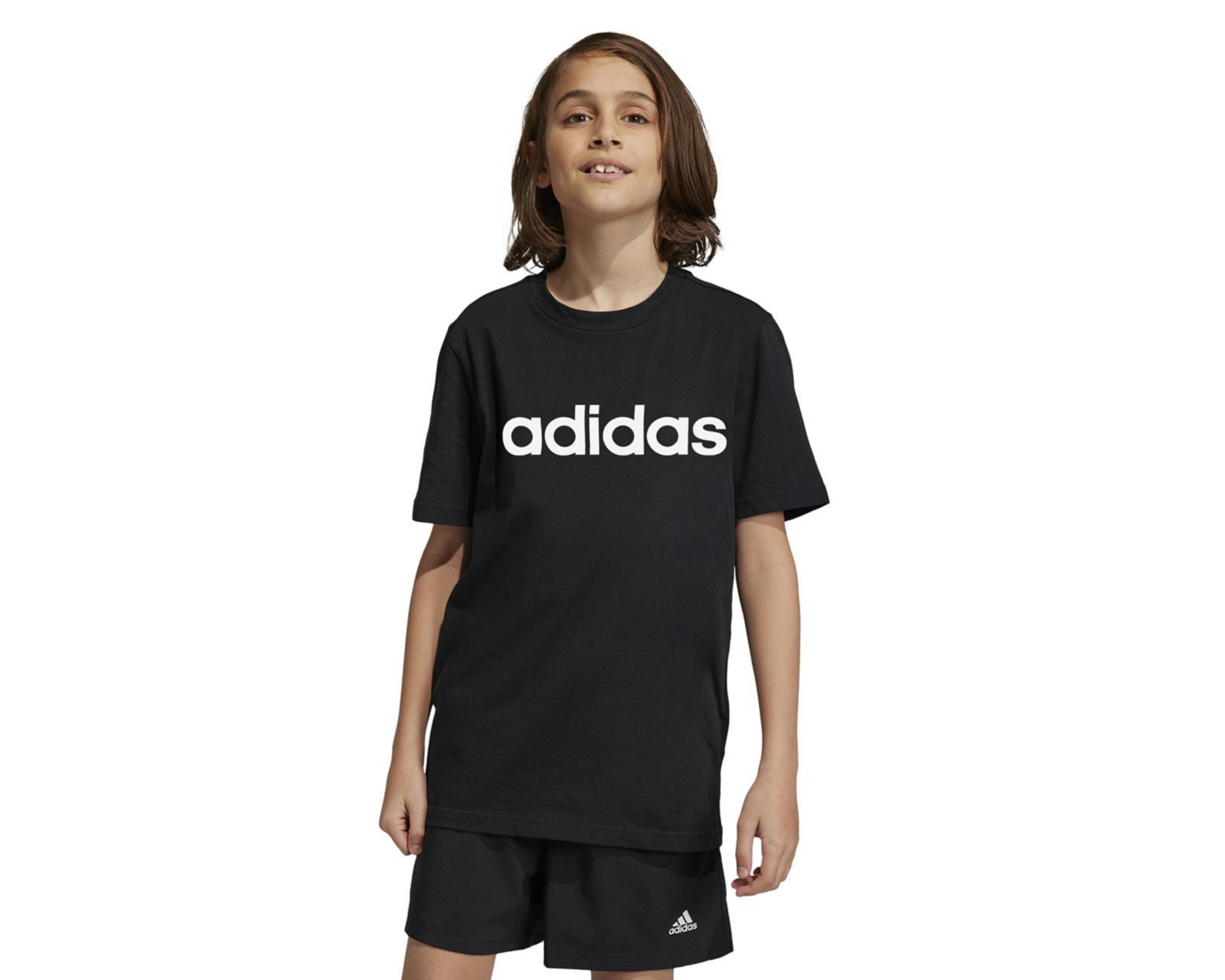 Foto 2 pulgar | Playera Adidas Manga Corta para Juvenil