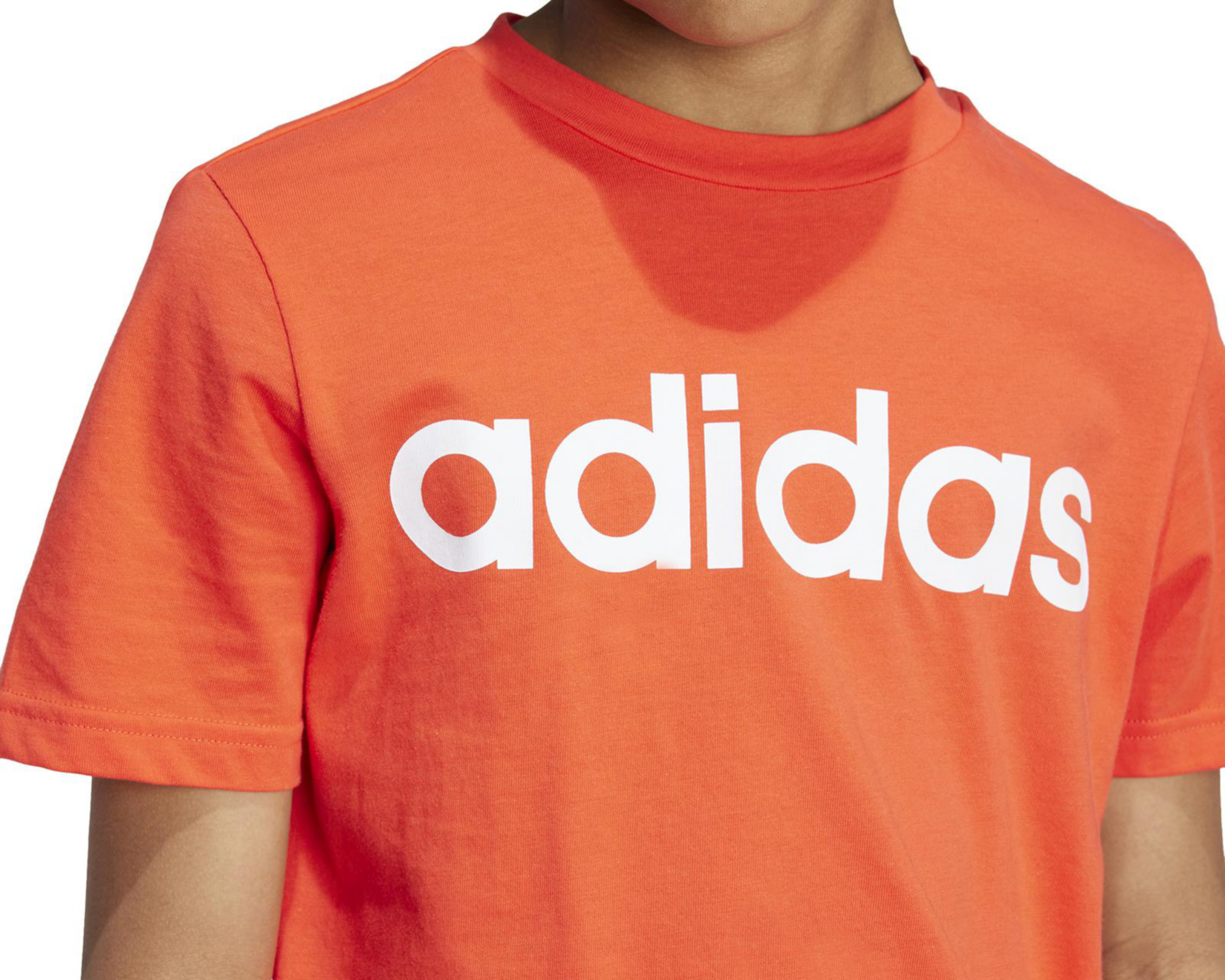 Foto 4 pulgar | Playera Adidas Manga Corta para Juvenil