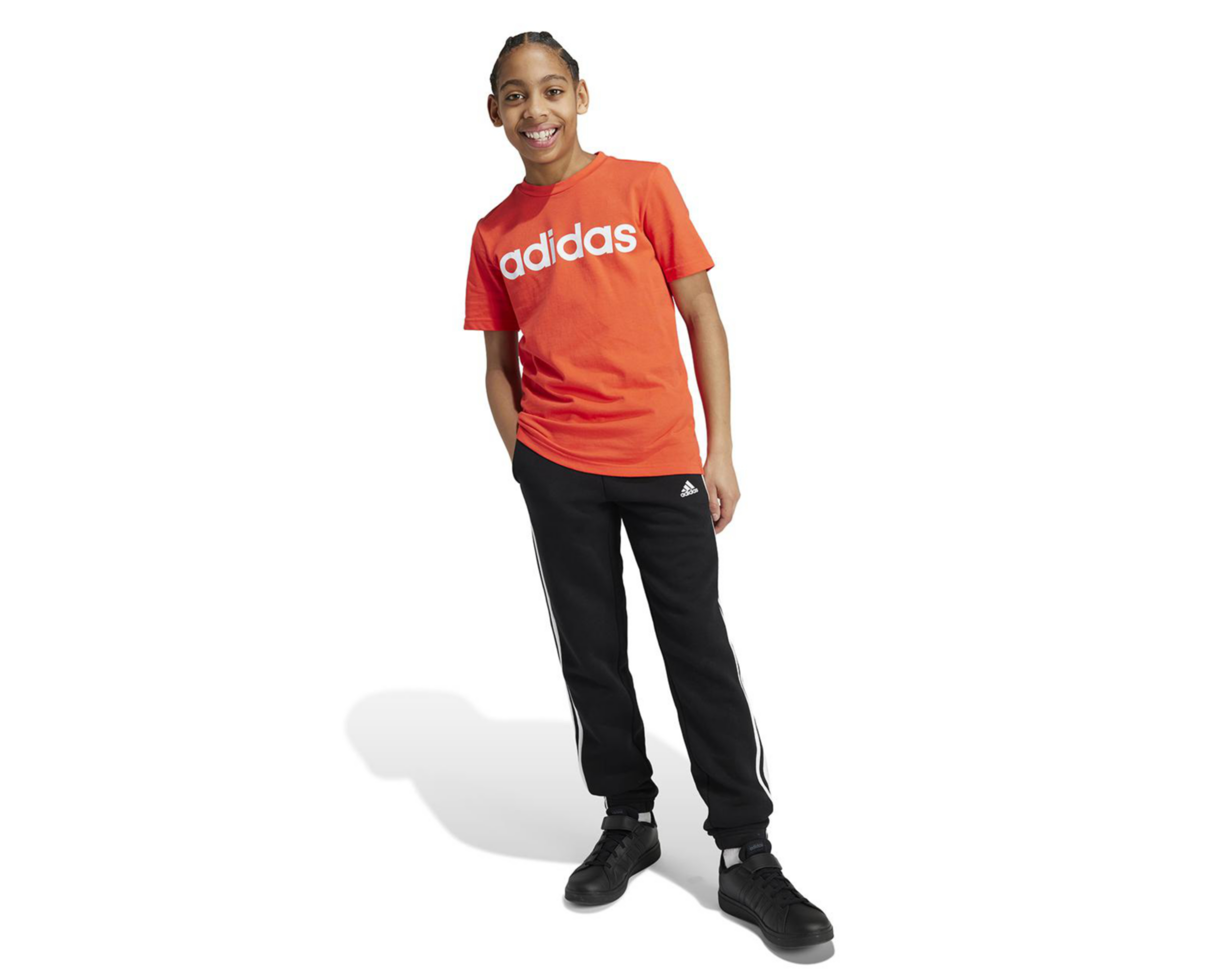 Foto 6 pulgar | Playera Adidas Manga Corta para Juvenil