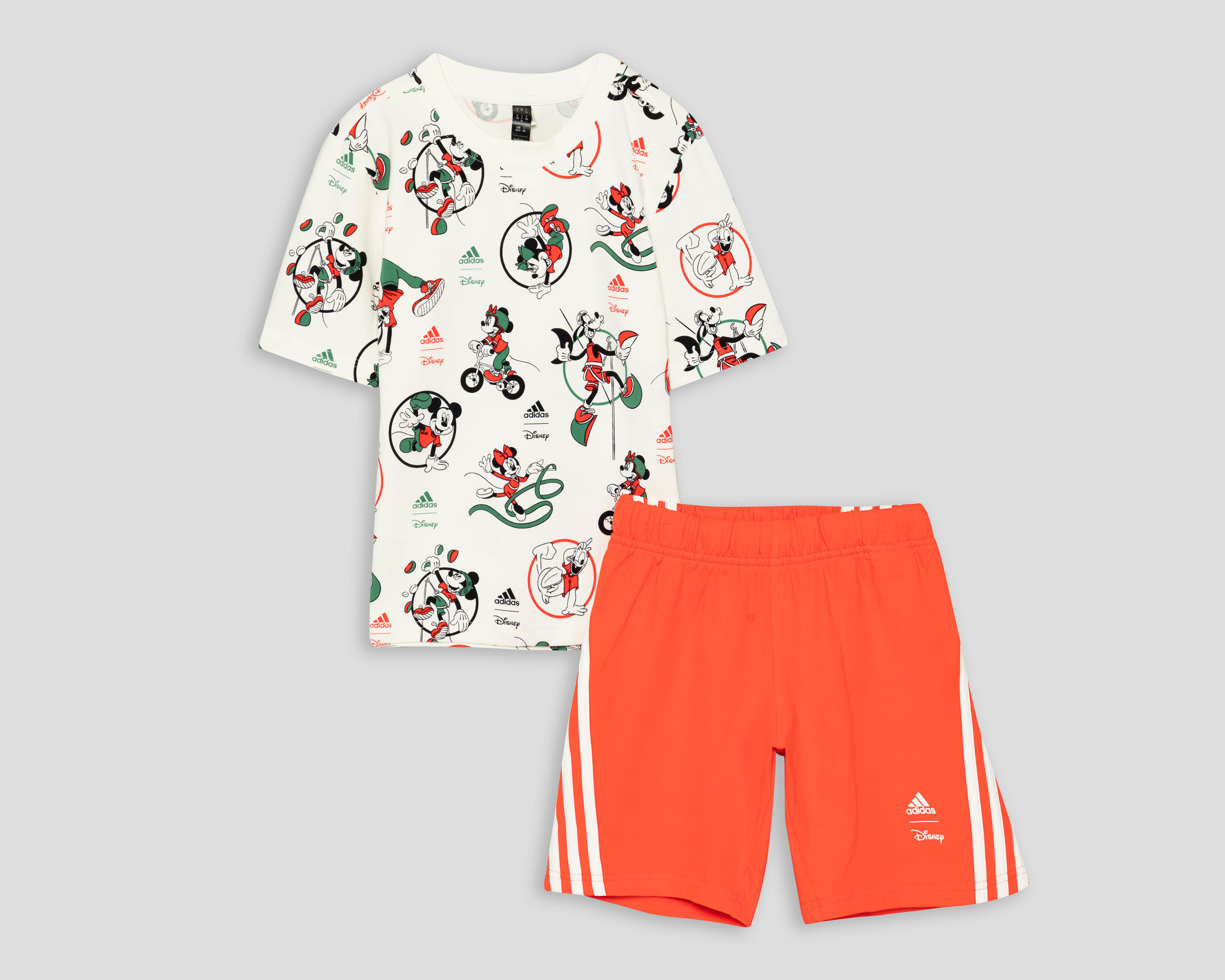 Playera y Short Adidas Deportivo Unisex