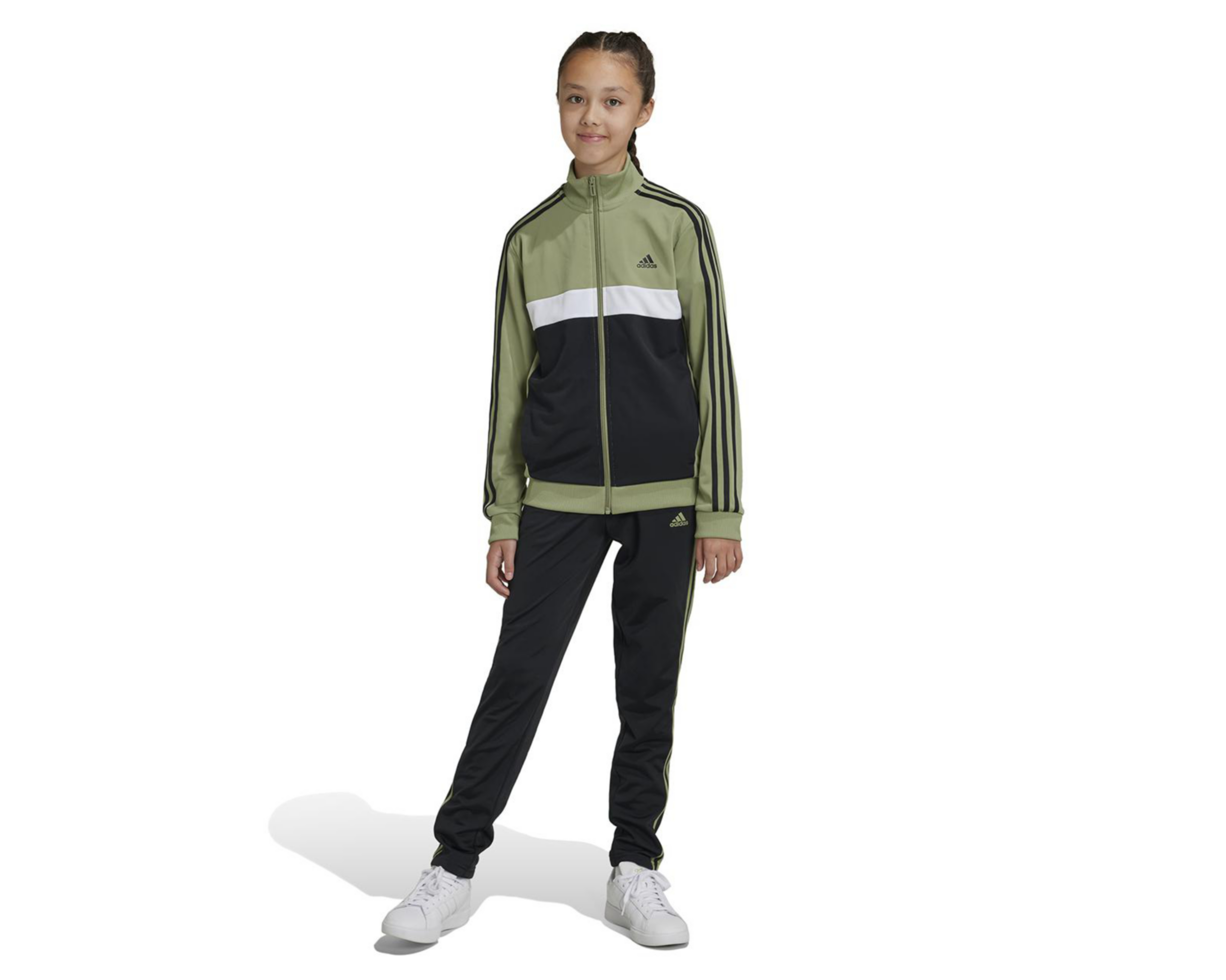 Foto 2 pulgar | Conjunto de Pants y Chamarra Adidas Juvenil