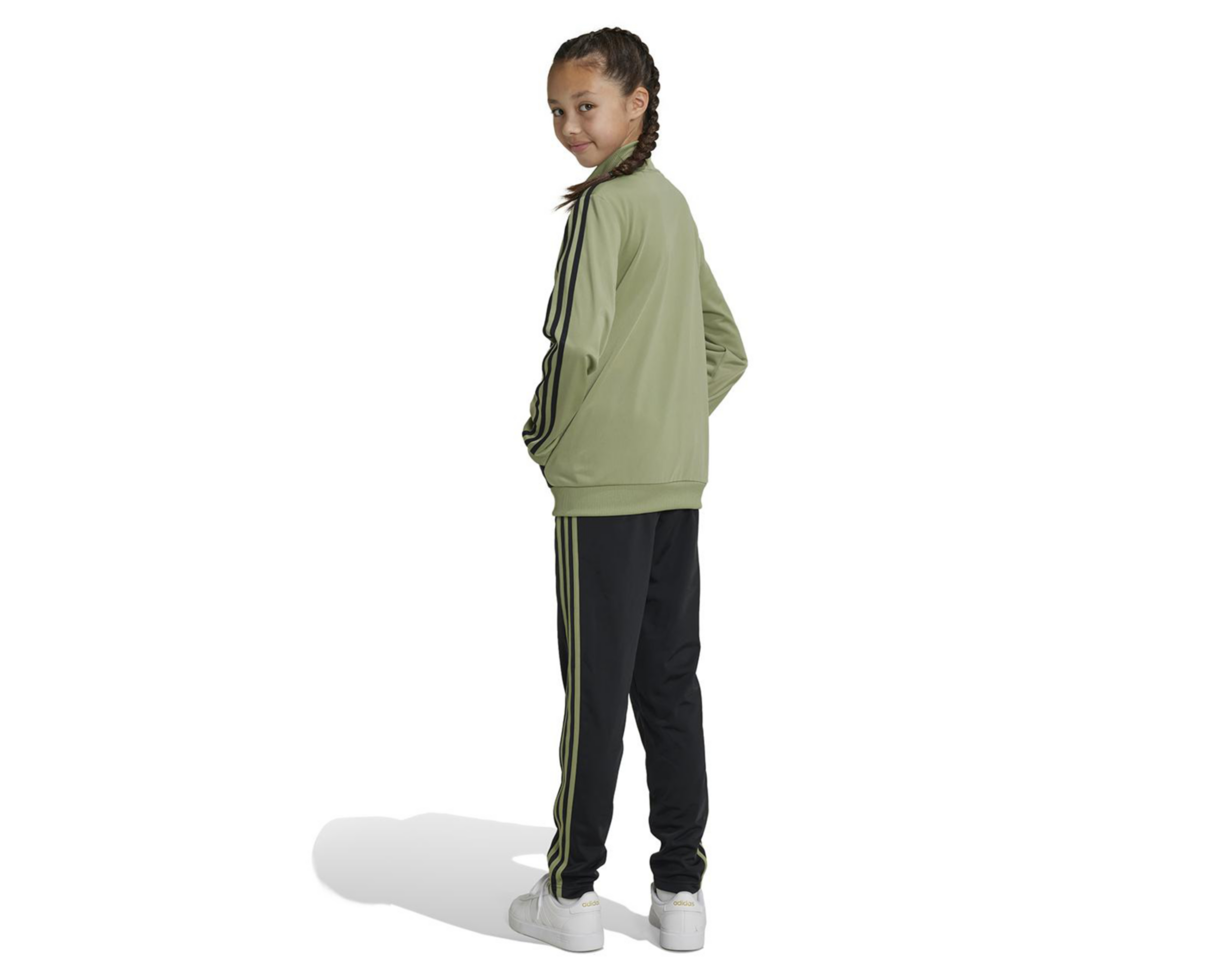 Foto 3 pulgar | Conjunto de Pants y Chamarra Adidas Juvenil