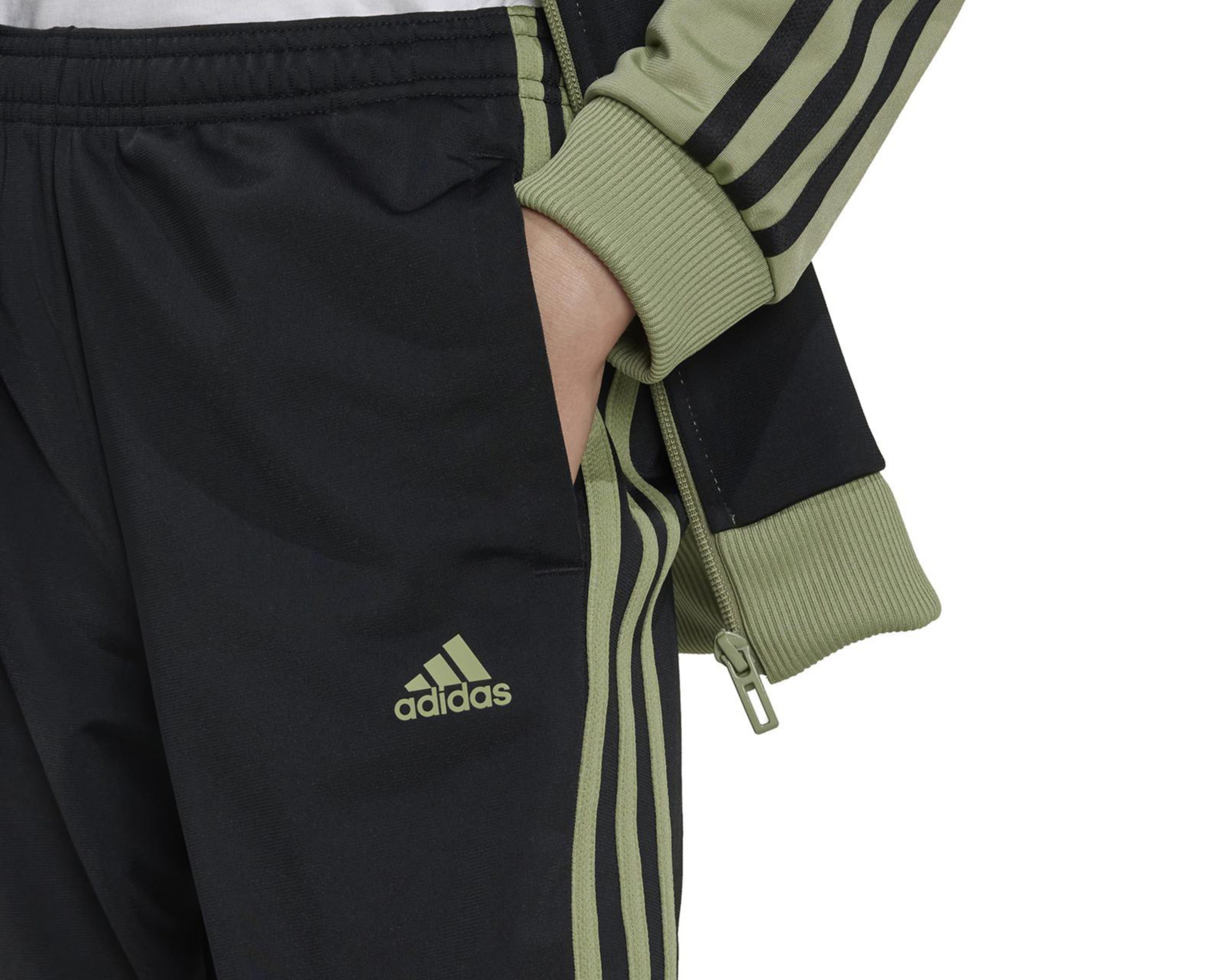 Foto 5 pulgar | Conjunto de Pants y Chamarra Adidas Juvenil