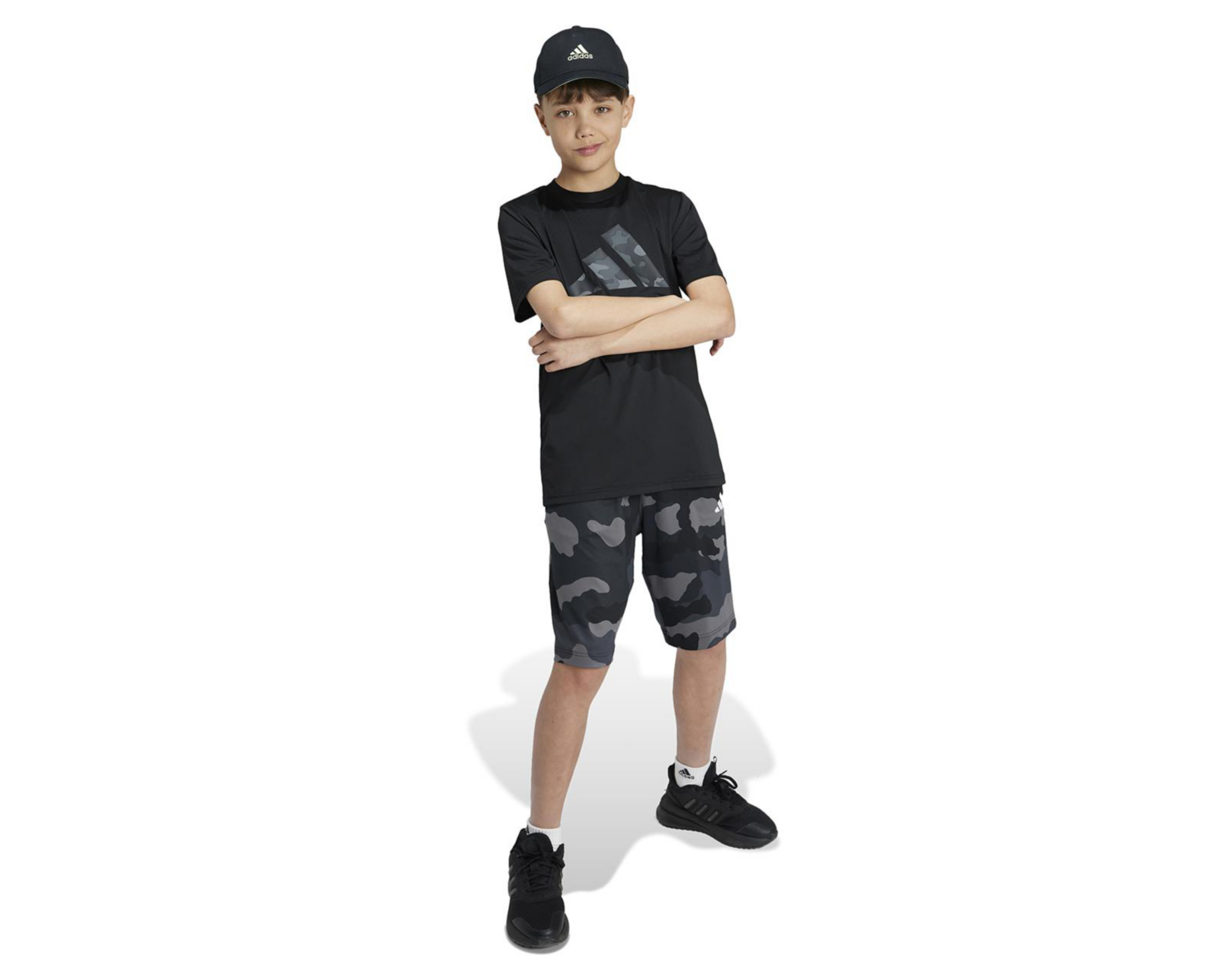 Foto 3 pulgar | Short Adidas Deportivo Aeroready para Niños