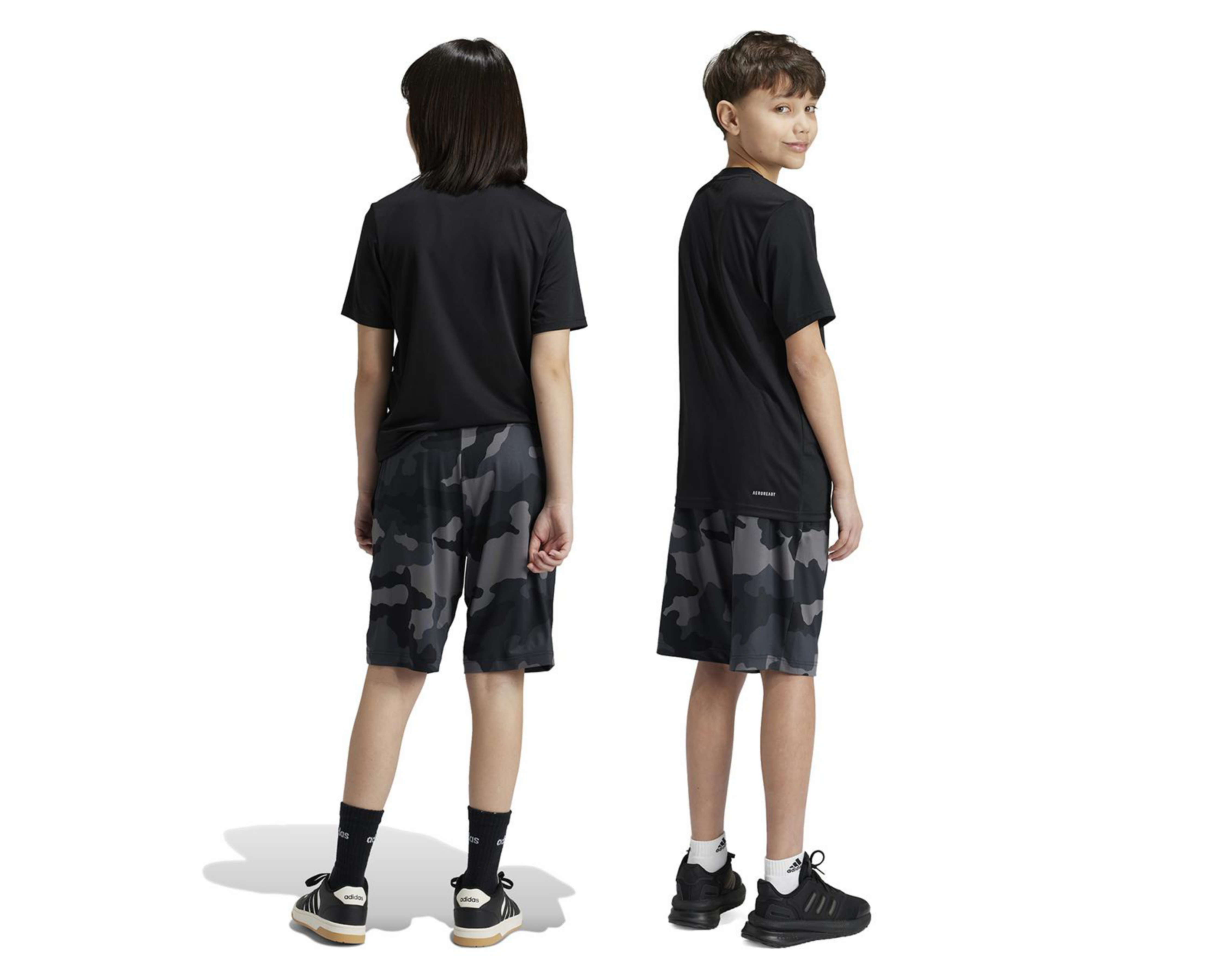 Foto 7 pulgar | Short Adidas Deportivo Aeroready para Niños