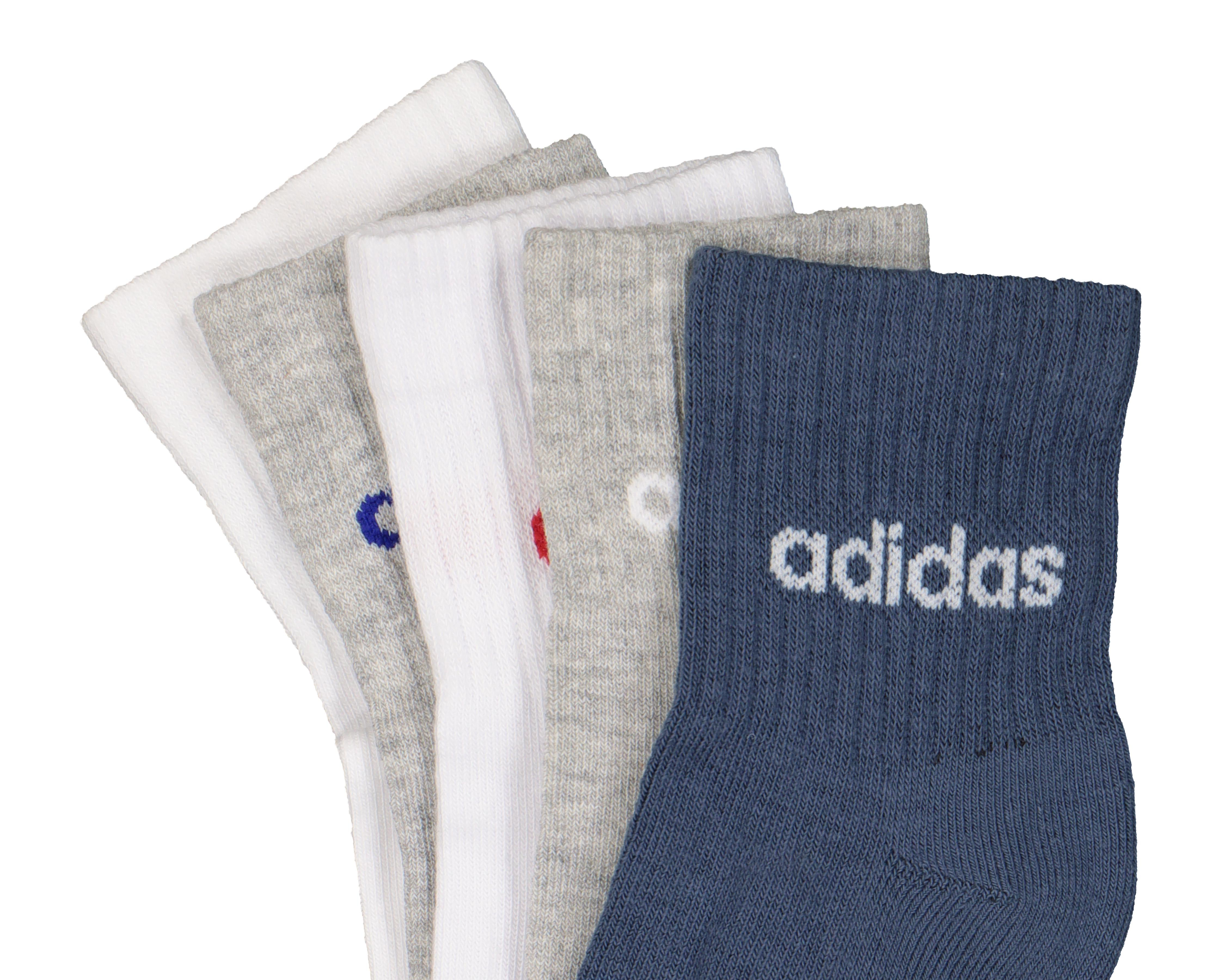 Foto 2 | Calcetas Deportivas Adidas para Niño 5 Pares